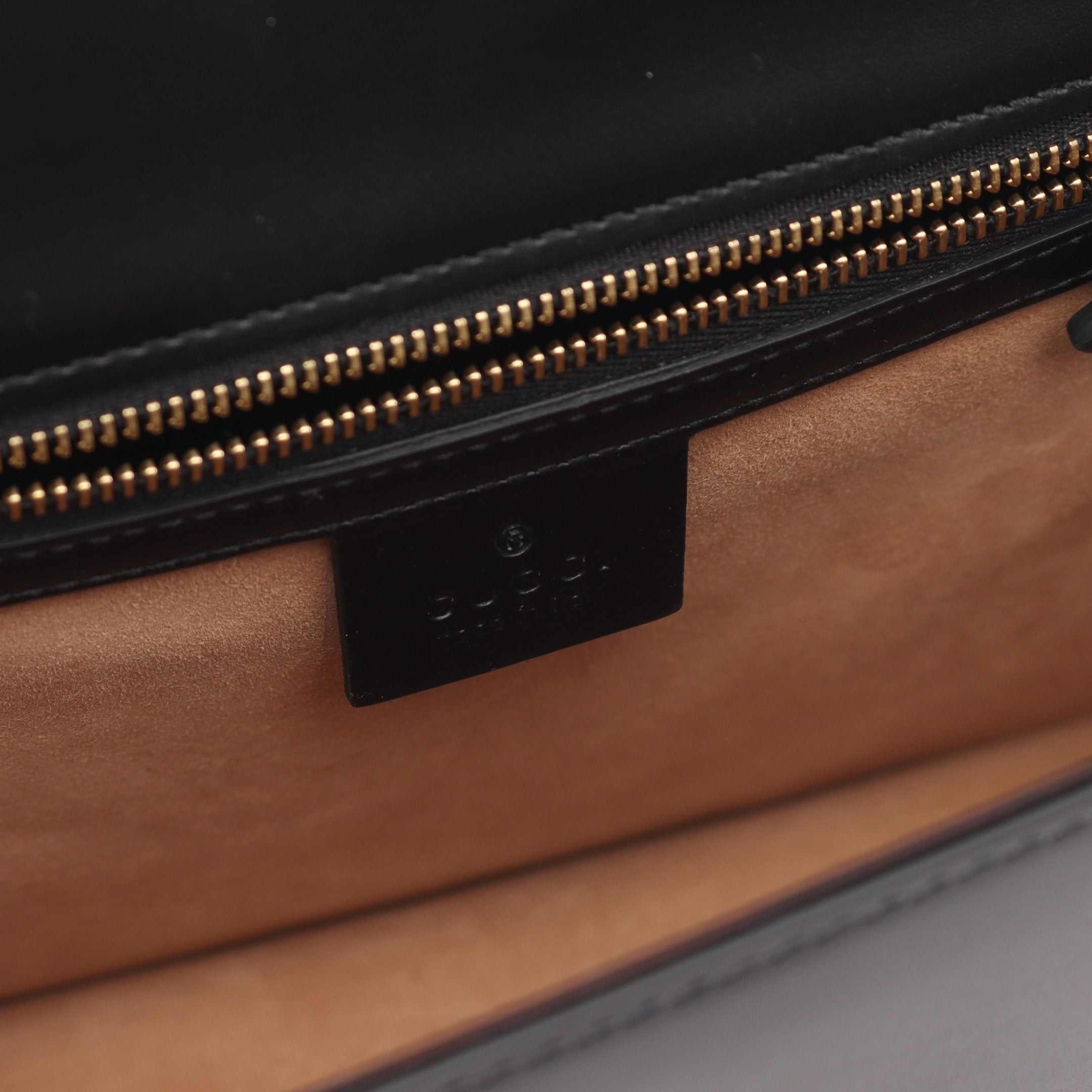 Gucci Gucci Sylvie Small Web Line Shoulder Bag Leather Black Size ONE SIZE - 4 Thumbnail