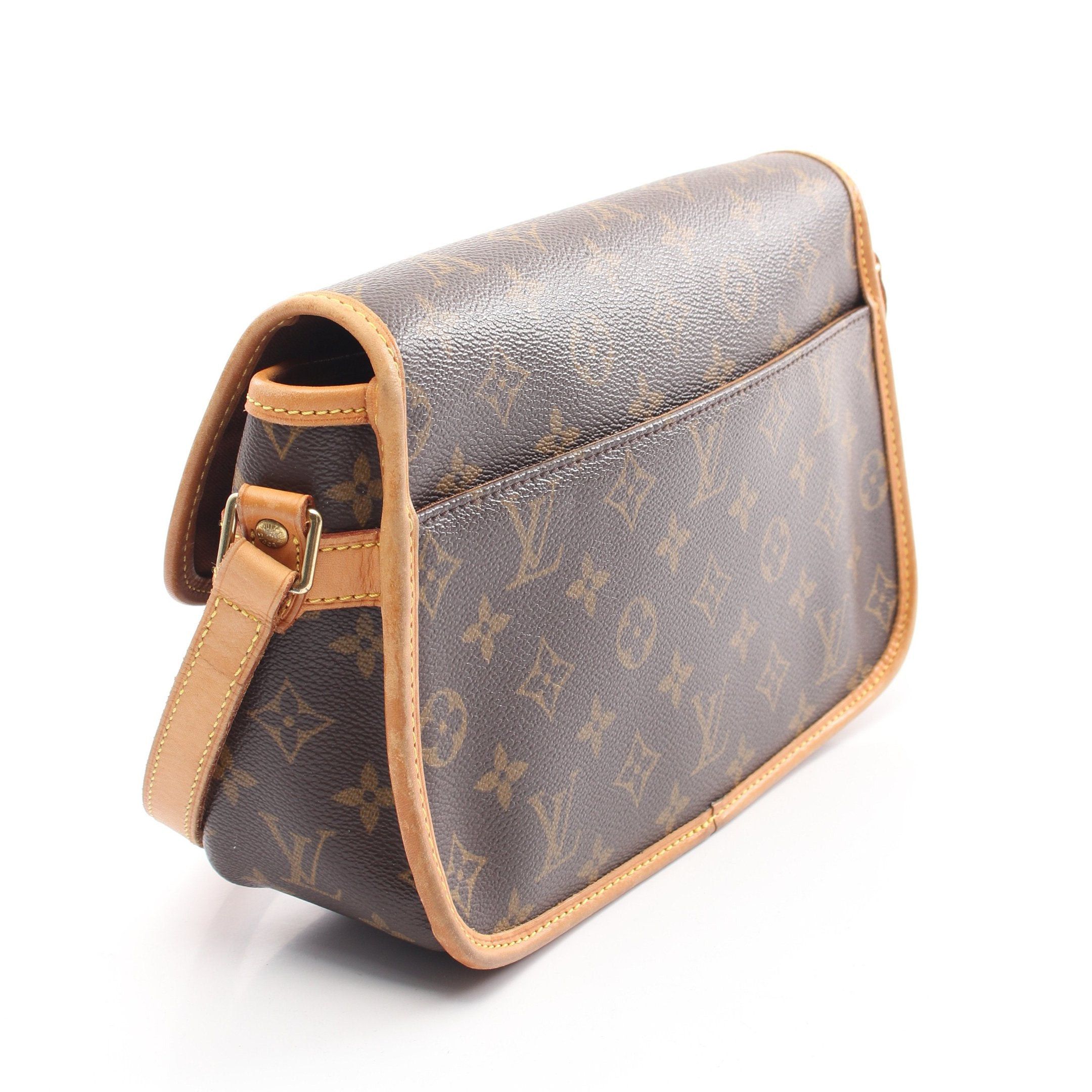 Louis Vuitton Louis Vuitton Sologne Monogram Shoulder Bag Leather Brown Size ONE SIZE - 2 Thumbnail