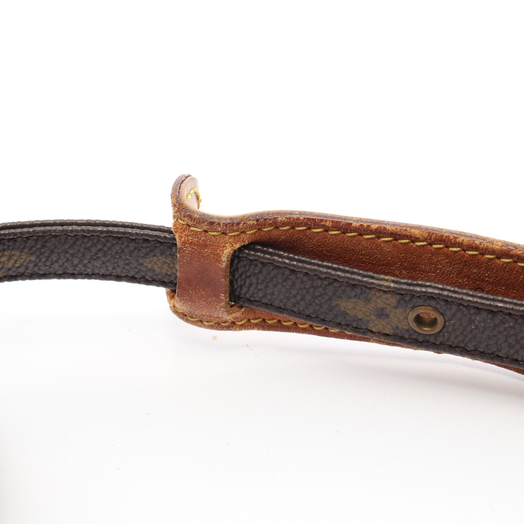 Louis Vuitton Louis Vuitton Marly Monogram Shoulder Bag Leather Brown Size ONE SIZE - 11 Thumbnail