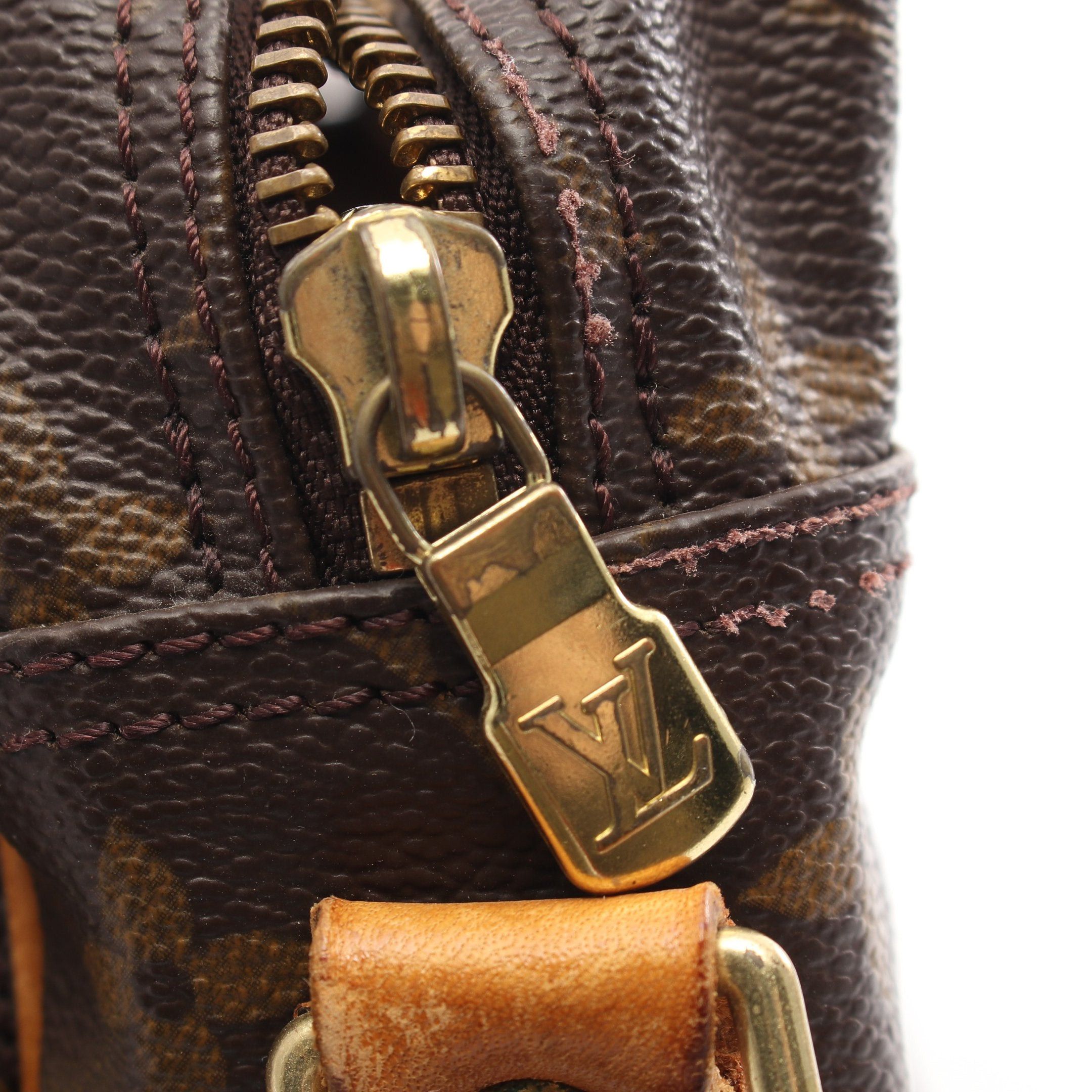 Louis Vuitton Louis Vuitton Nil Monogram Shoulder Bag Leather Brown Size ONE SIZE - 12 Thumbnail