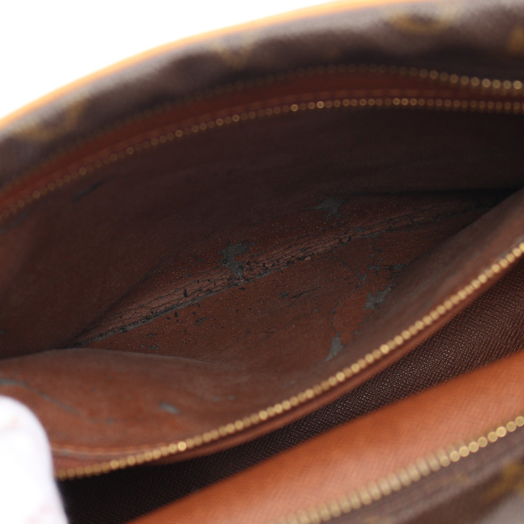 Louis Vuitton Louis Vuitton Nil Monogram Shoulder Bag Leather Brown Size ONE SIZE - 6 Thumbnail