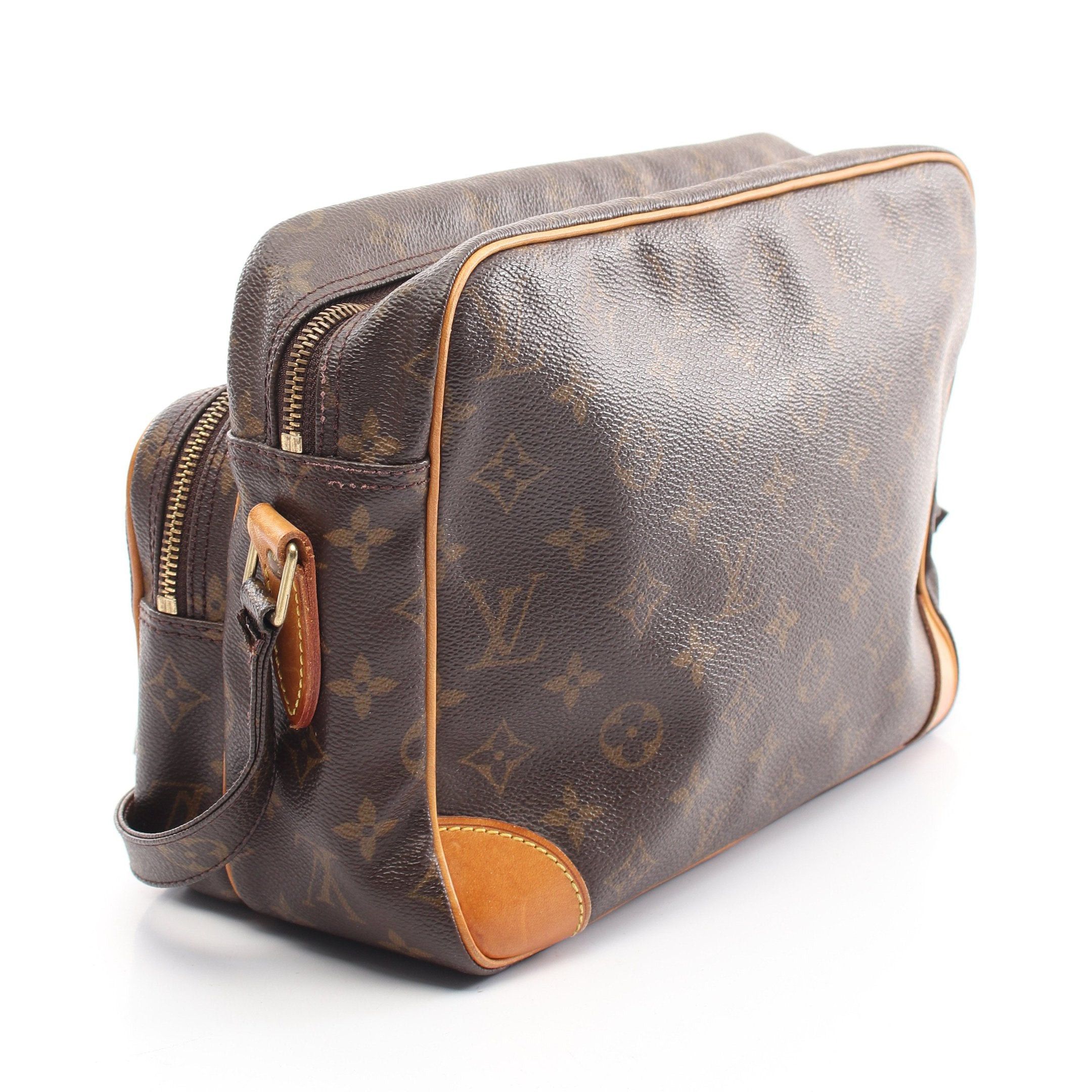 Louis Vuitton Louis Vuitton Nil Monogram Shoulder Bag Leather Brown Size ONE SIZE - 2 Thumbnail