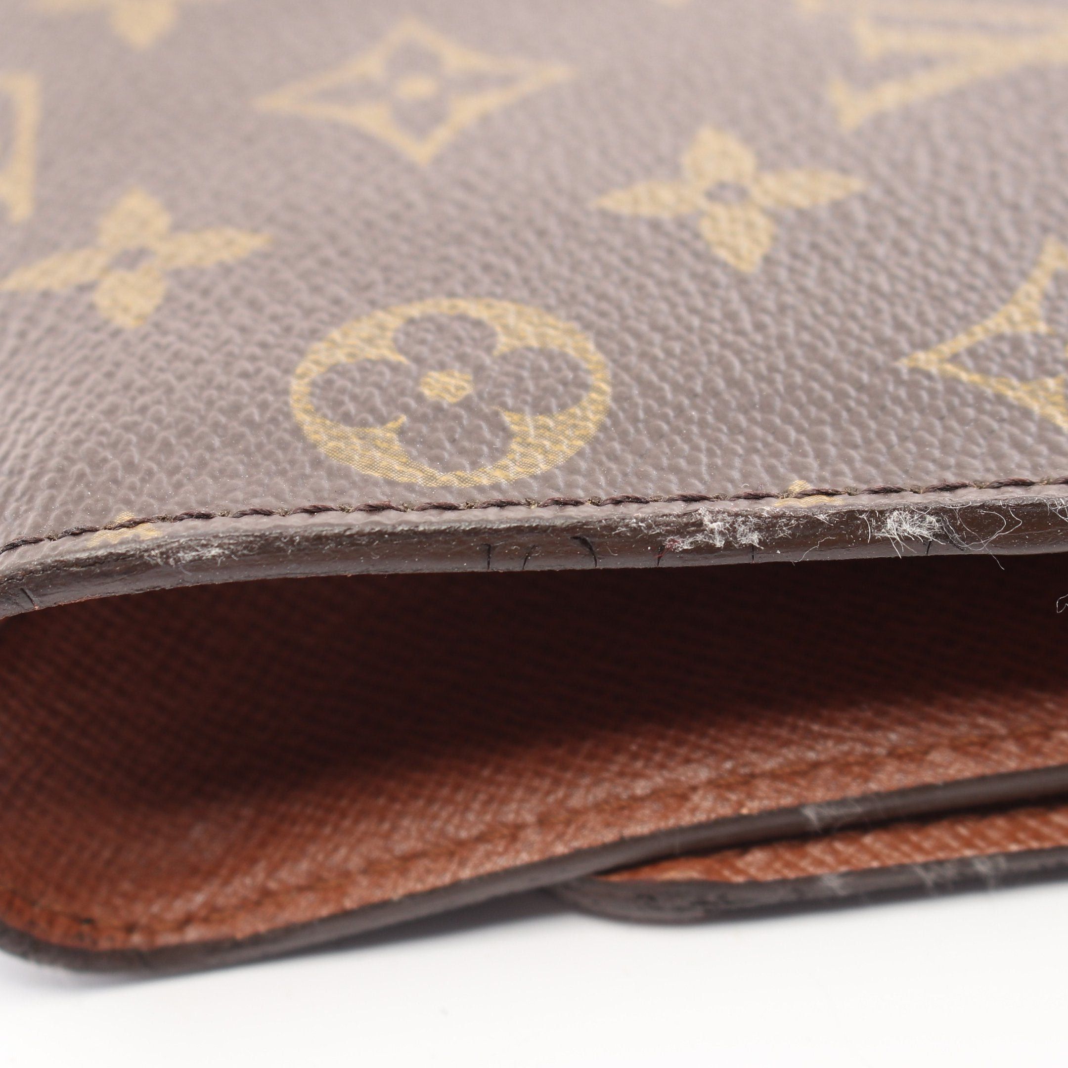 Louis Vuitton Bordeaux Monogram Shoulder Bag Leather Brown