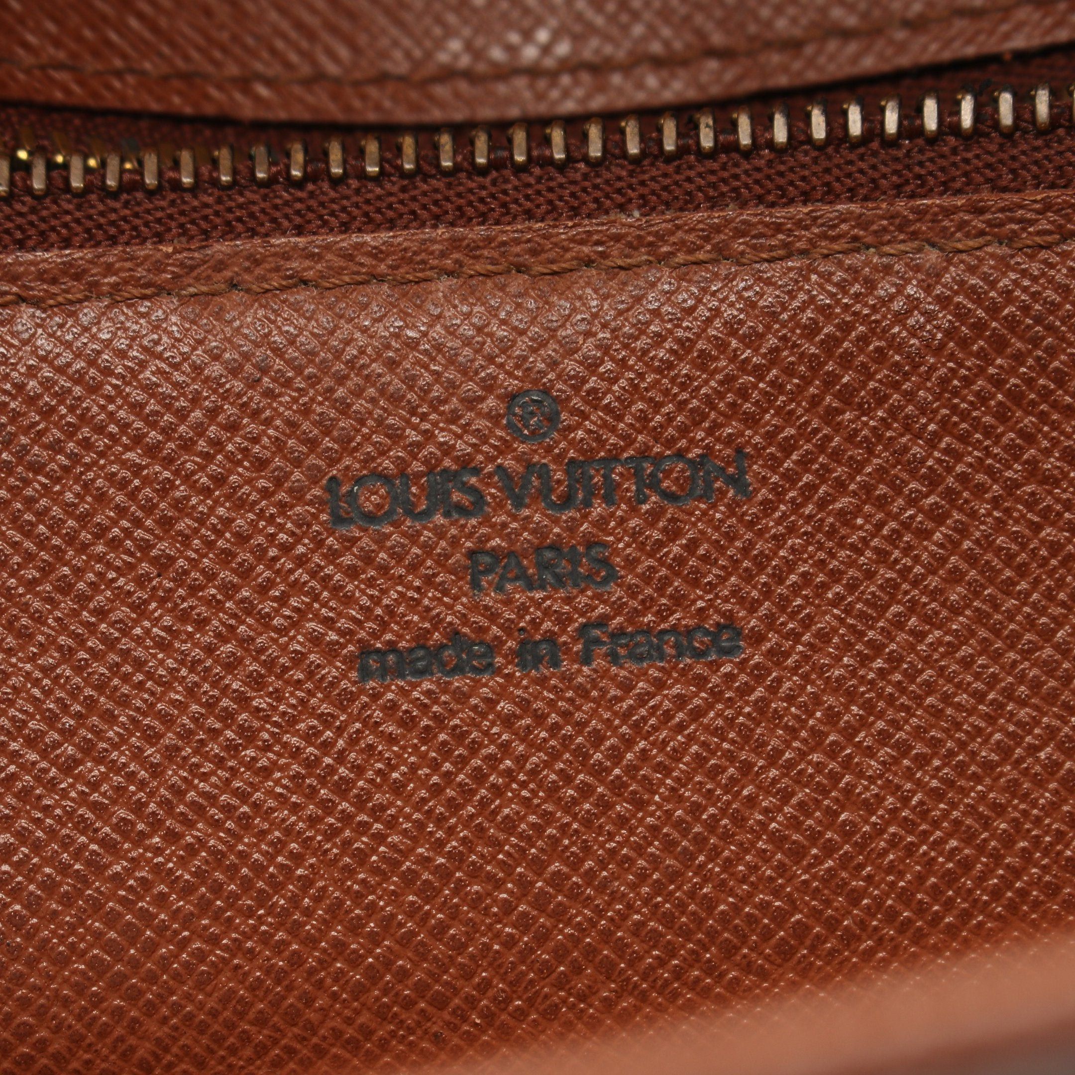 Louis Vuitton Bordeaux Monogram Shoulder Bag Leather Brown