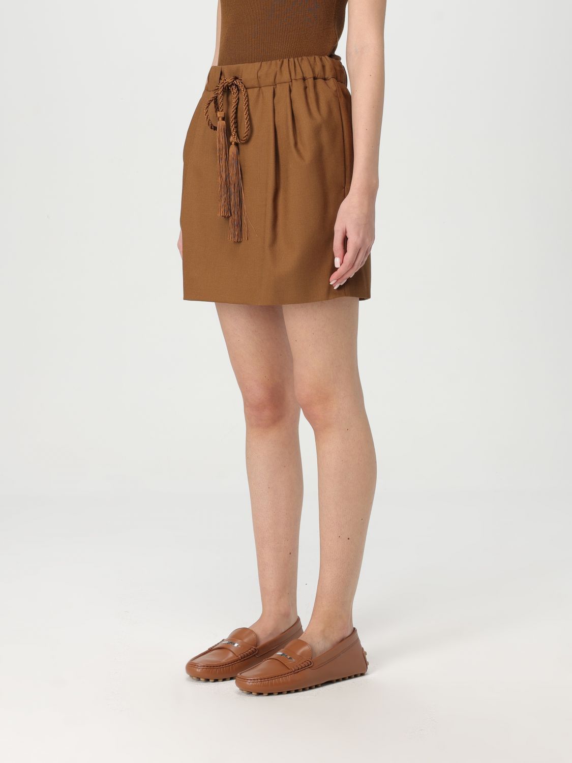 Max Mara Max Mara Skirt Woman Leather Size 27" / US 4 / IT 40 - 4 Thumbnail