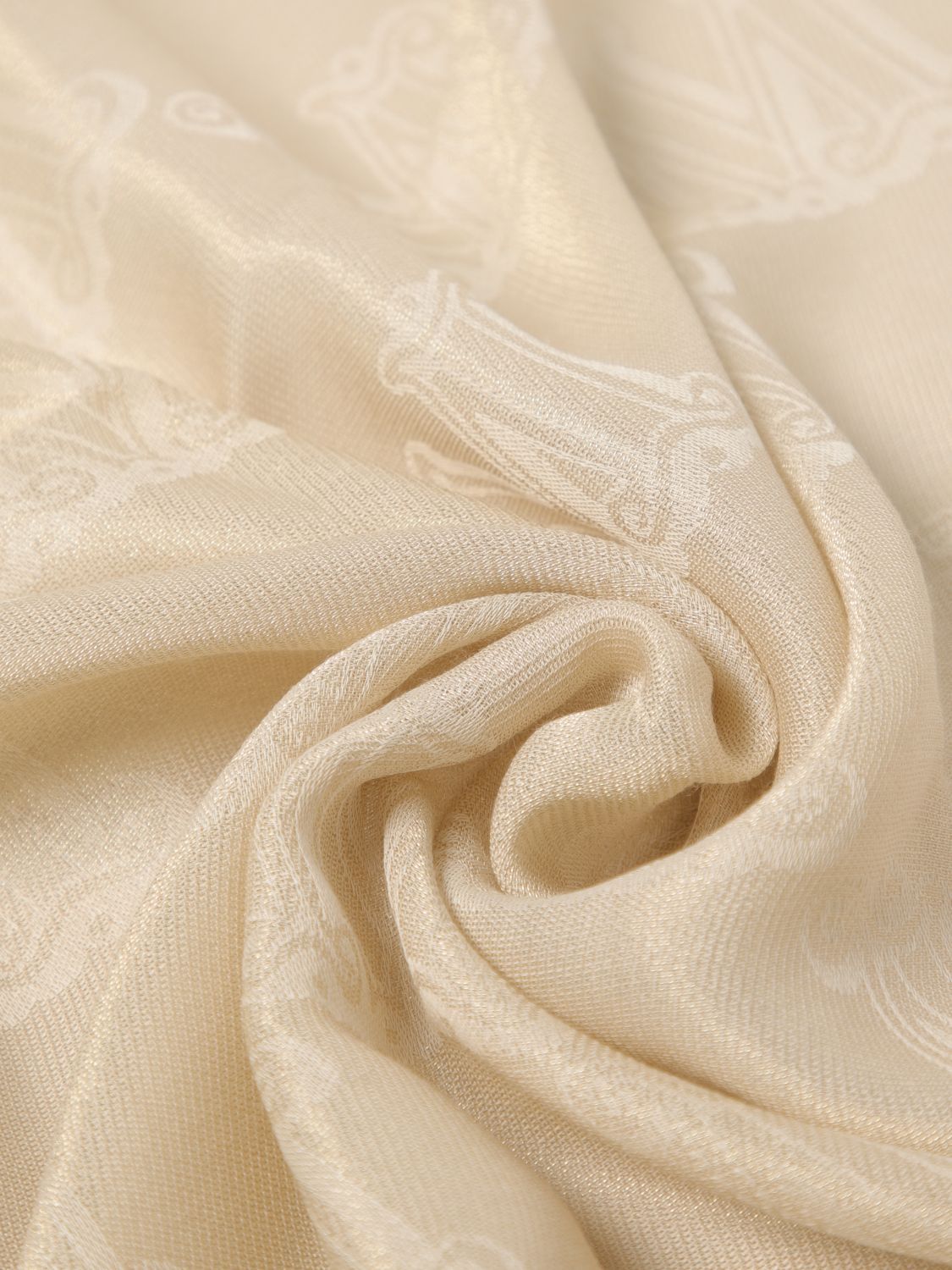 Max Mara Max Mara Scarf Woman Beige Size ONE SIZE - 3 Thumbnail