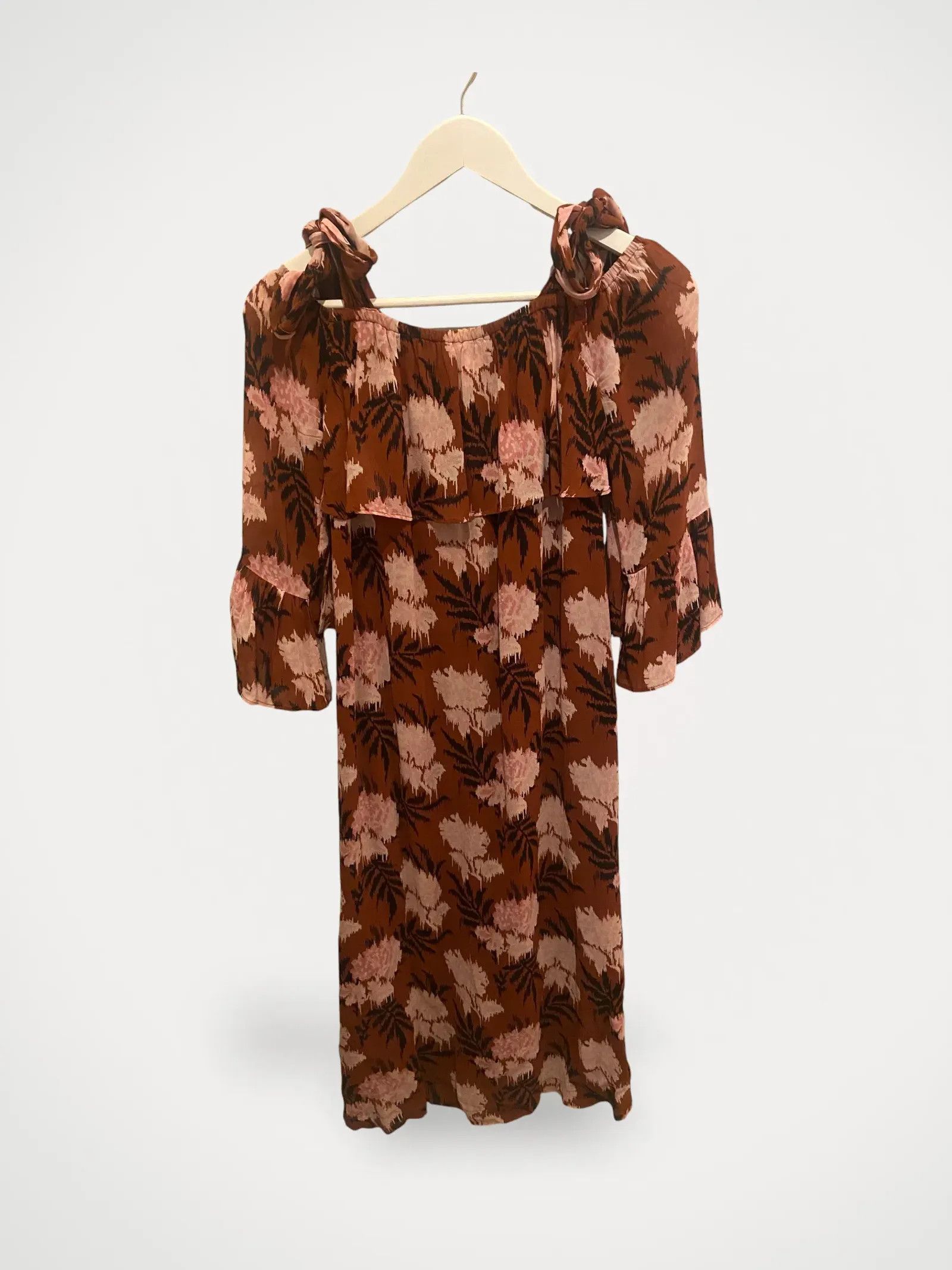 Ganni Ganni Monnette Georgette Dress Size XS / US 0-2 / IT 36-38 - 2 Thumbnail