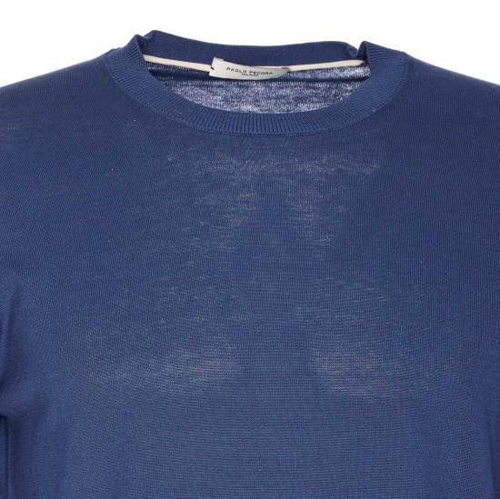 Paolo Pecora PAOLO PECORA Men Sweater A002 F2006802 Blue Size US M / EU 48-50 / 2 - 4 Thumbnail