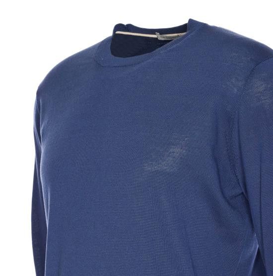 Paolo Pecora PAOLO PECORA Men Sweater A002 F2006802 Blue Size US M / EU 48-50 / 2 - 3 Thumbnail
