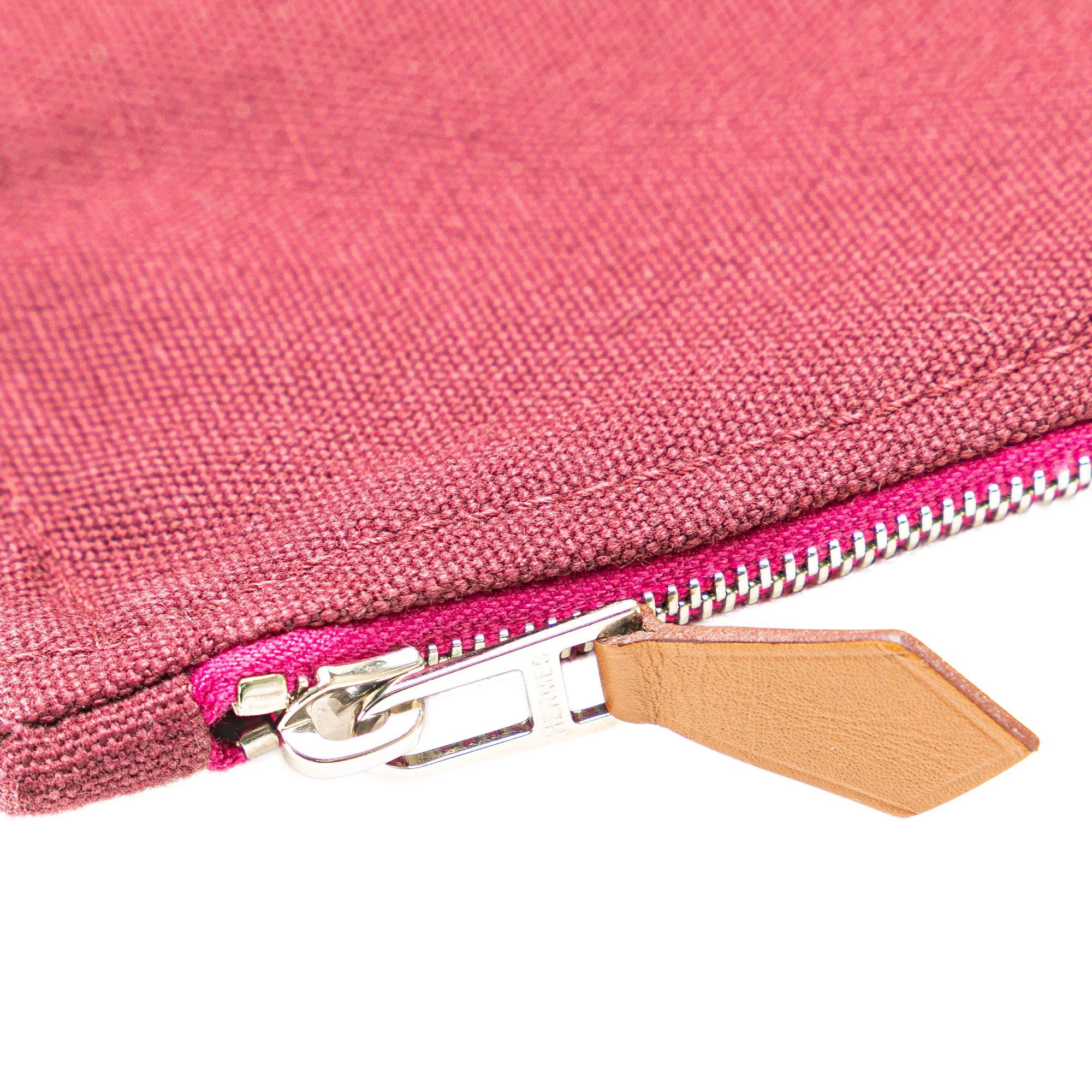 Hermes Hermès Canvas Horses In Camouflage Beach Tote Pink Size ONE SIZE - 7 Thumbnail