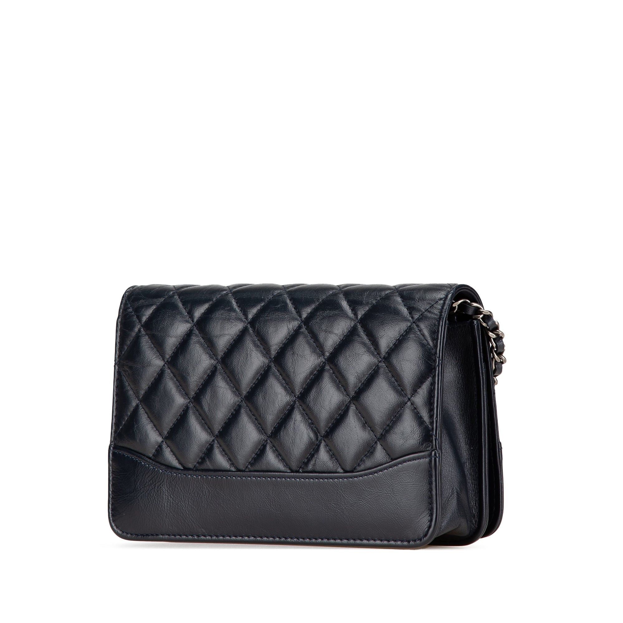 Chanel Chanel Quilted Aged Calfskin Gabrielle Wallet On Chain Black Size ONE SIZE - 2 Thumbnail