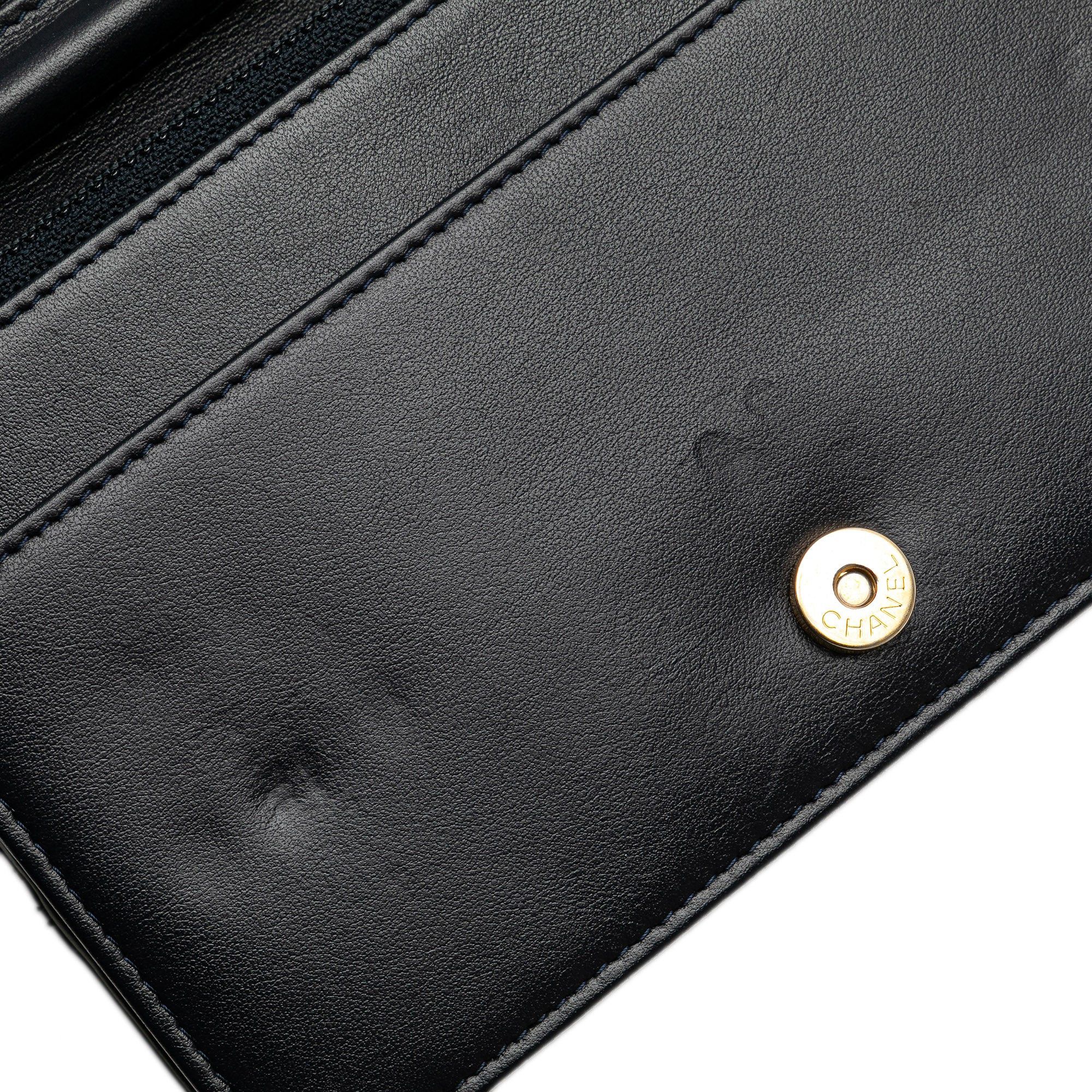 Chanel Chanel Quilted Aged Calfskin Gabrielle Wallet On Chain Black Size ONE SIZE - 9 Thumbnail
