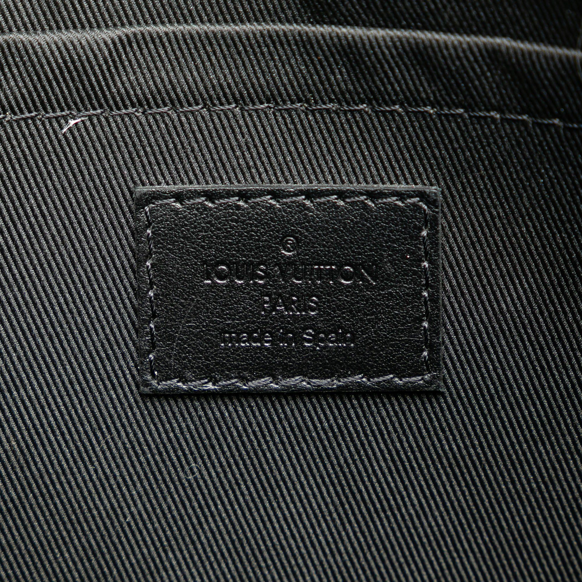 Louis Vuitton Louis Vuitton Monogram Eclipse Pochette To-Go Black Size ONE SIZE - 5 Thumbnail