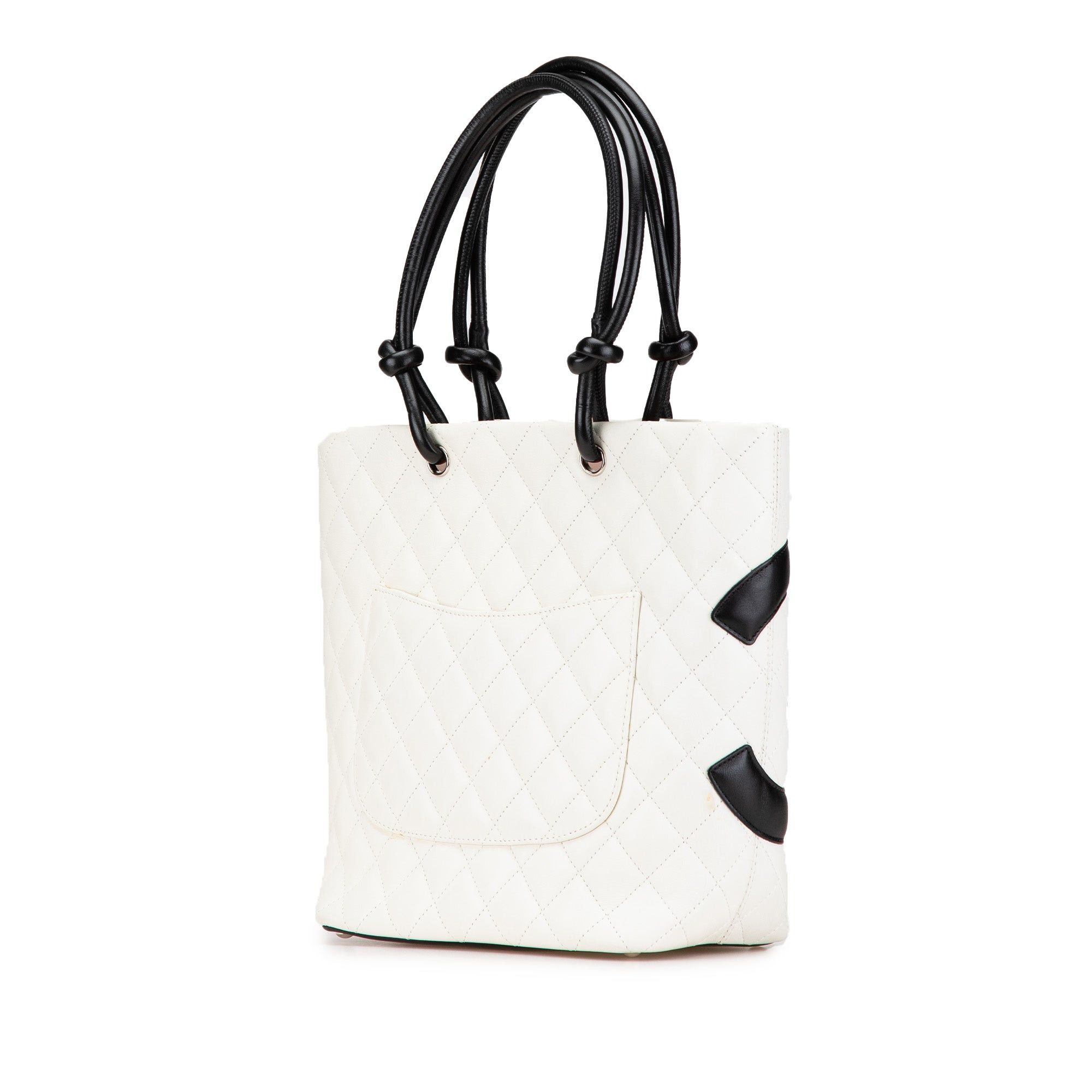 Chanel Chanel Medium Cambon Ligne Tote White Size ONE SIZE - 2 Thumbnail