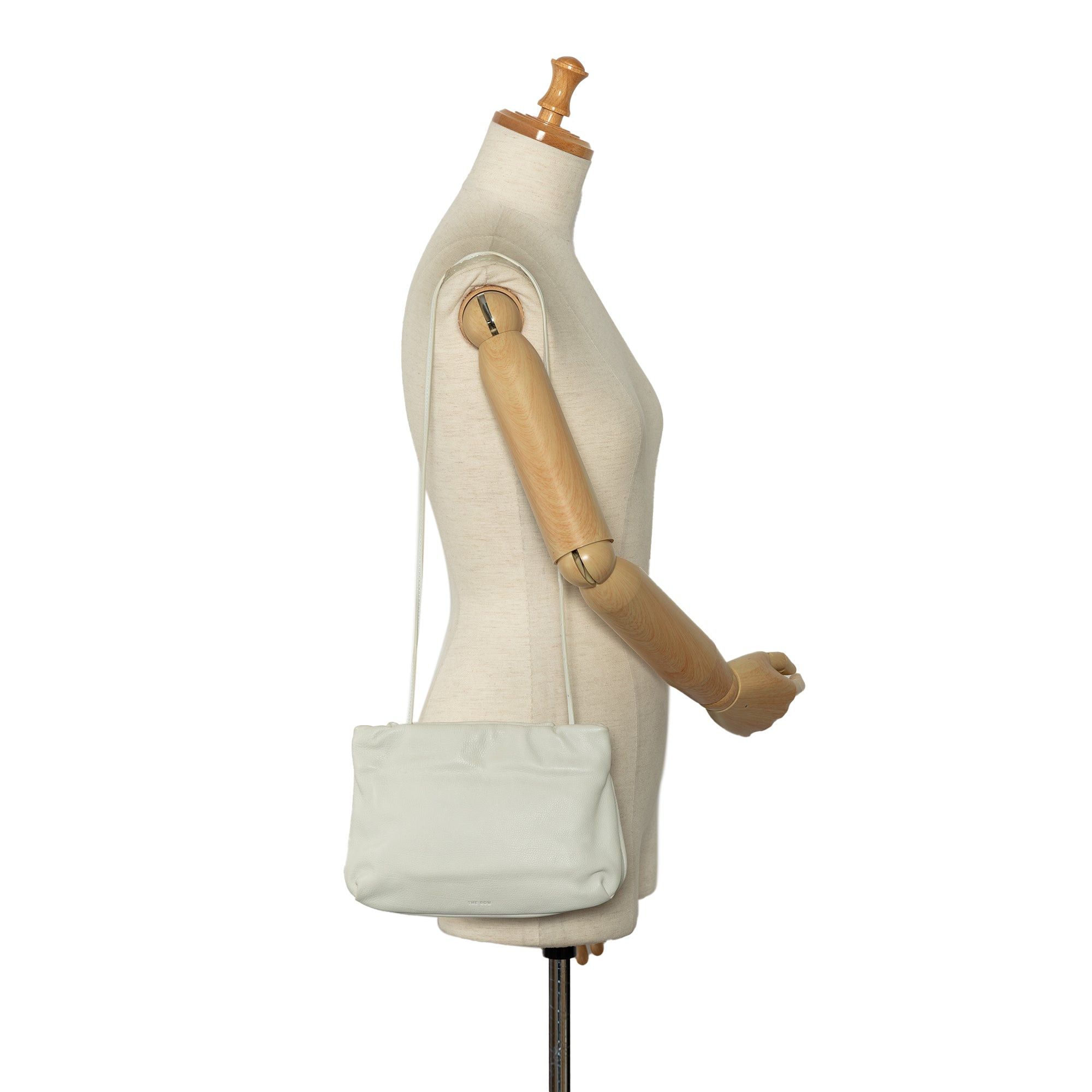 The Row The Row Leather Purse Crossbody White Size ONE SIZE - 9 Thumbnail