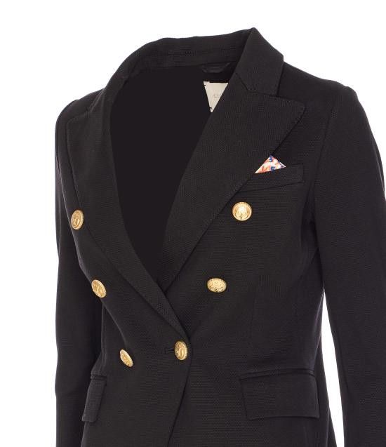 Circolo 1901 CIRCOLO 1901 Women Jackets FD3382 001 Black Size L / US 10 / IT 46 - 3 Thumbnail
