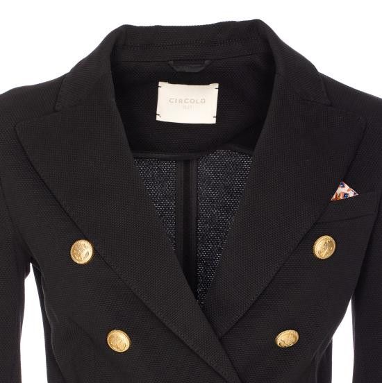 Circolo 1901 CIRCOLO 1901 Women Jackets FD3382 001 Black Size L / US 10 / IT 46 - 4 Thumbnail