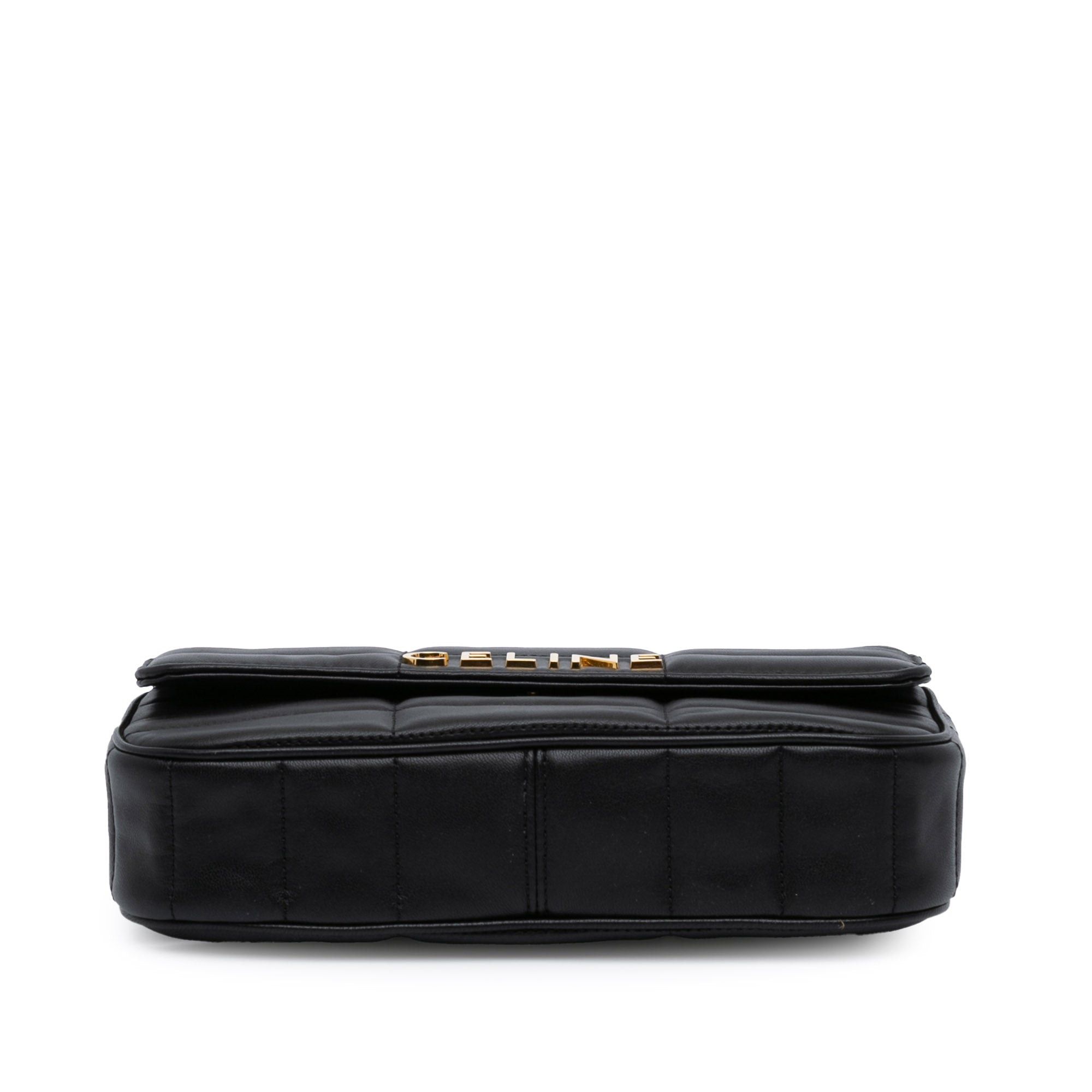Celine Celine Monochrome Shoulder Bag Black Size ONE SIZE - 3 Thumbnail