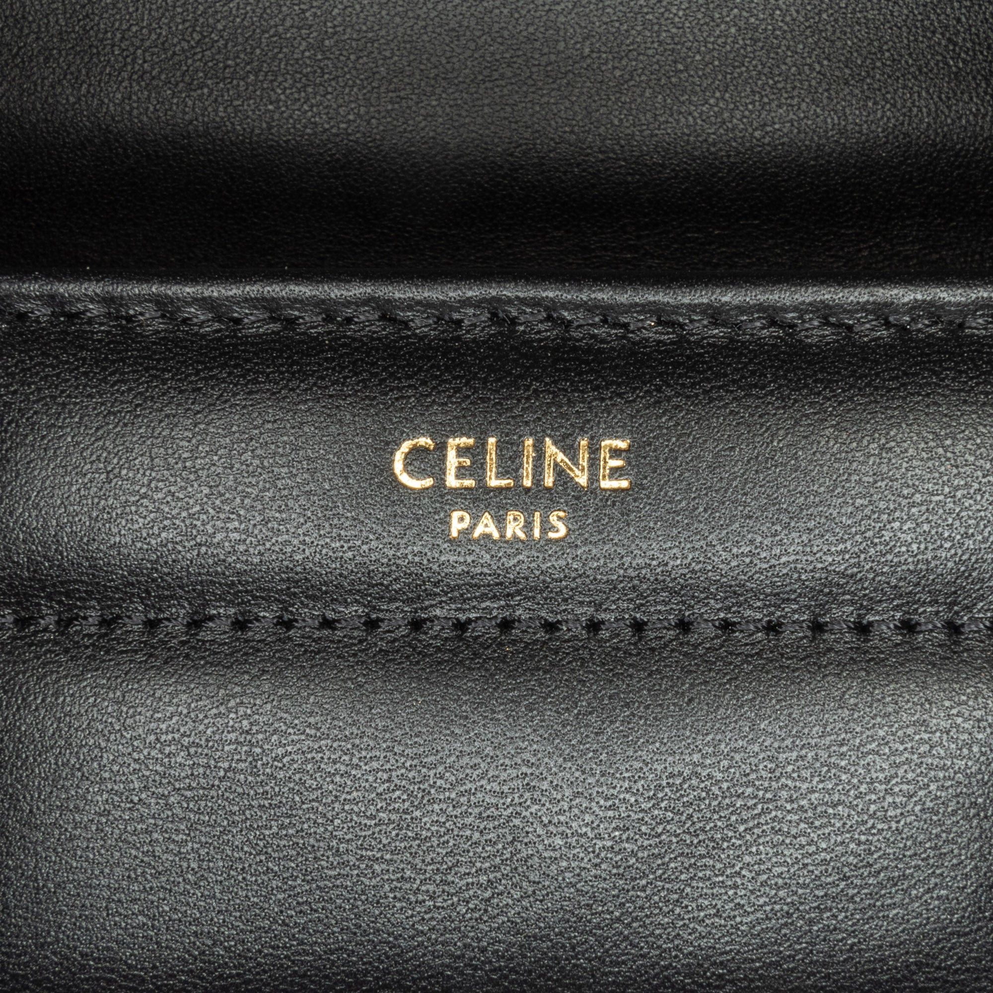 Celine Celine Monochrome Shoulder Bag Black Size ONE SIZE - 5 Thumbnail