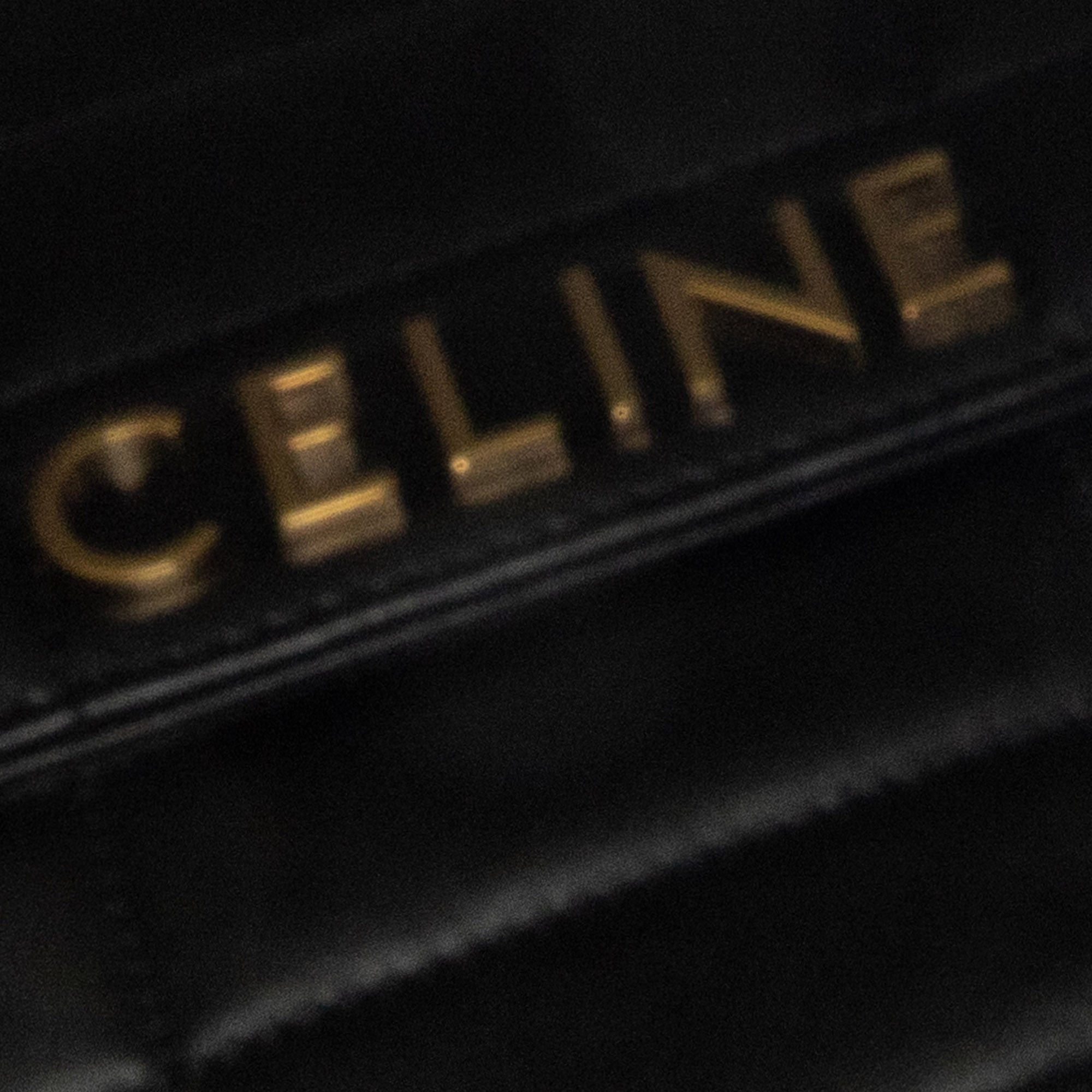 Celine Celine Monochrome Shoulder Bag Black Size ONE SIZE - 7 Thumbnail