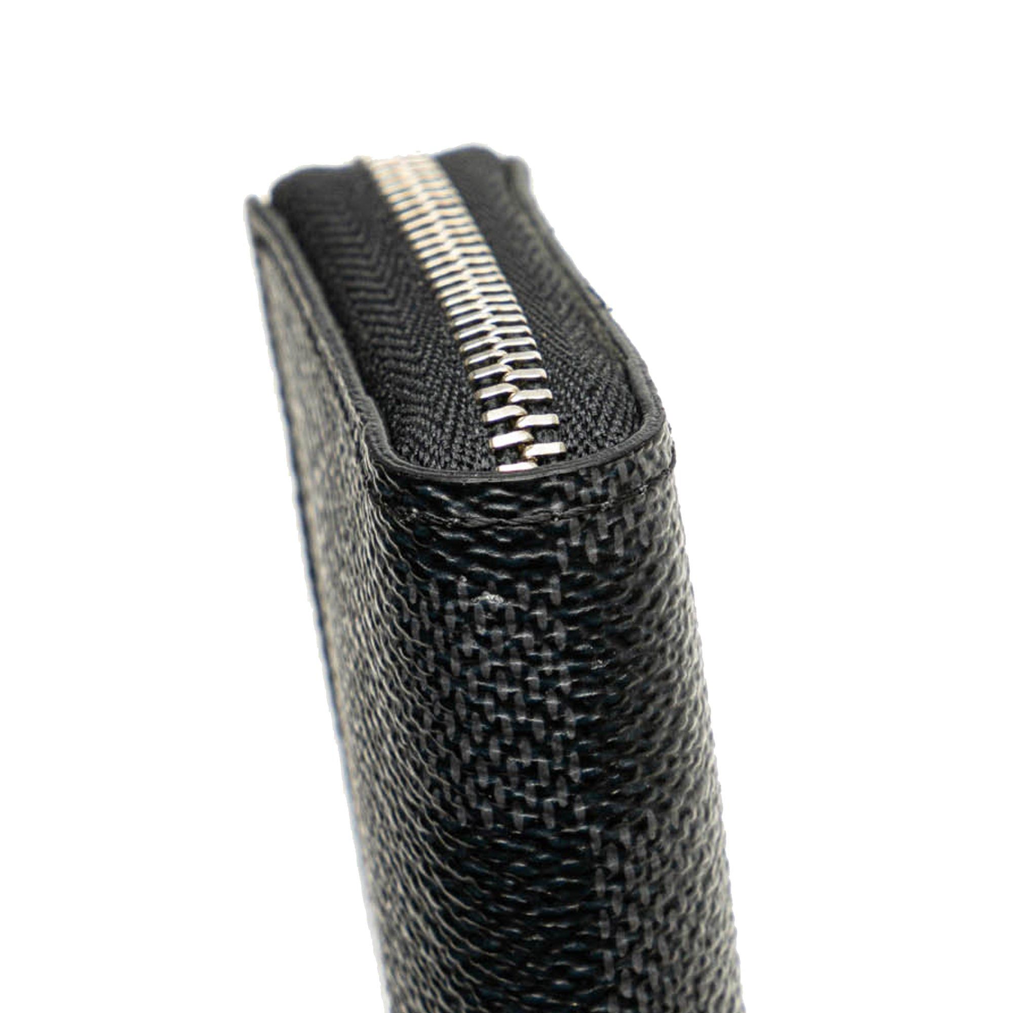 Louis Vuitton Louis Vuitton Damier Graphite Zippy Coin Pouch Black Size ONE SIZE - 9 Thumbnail