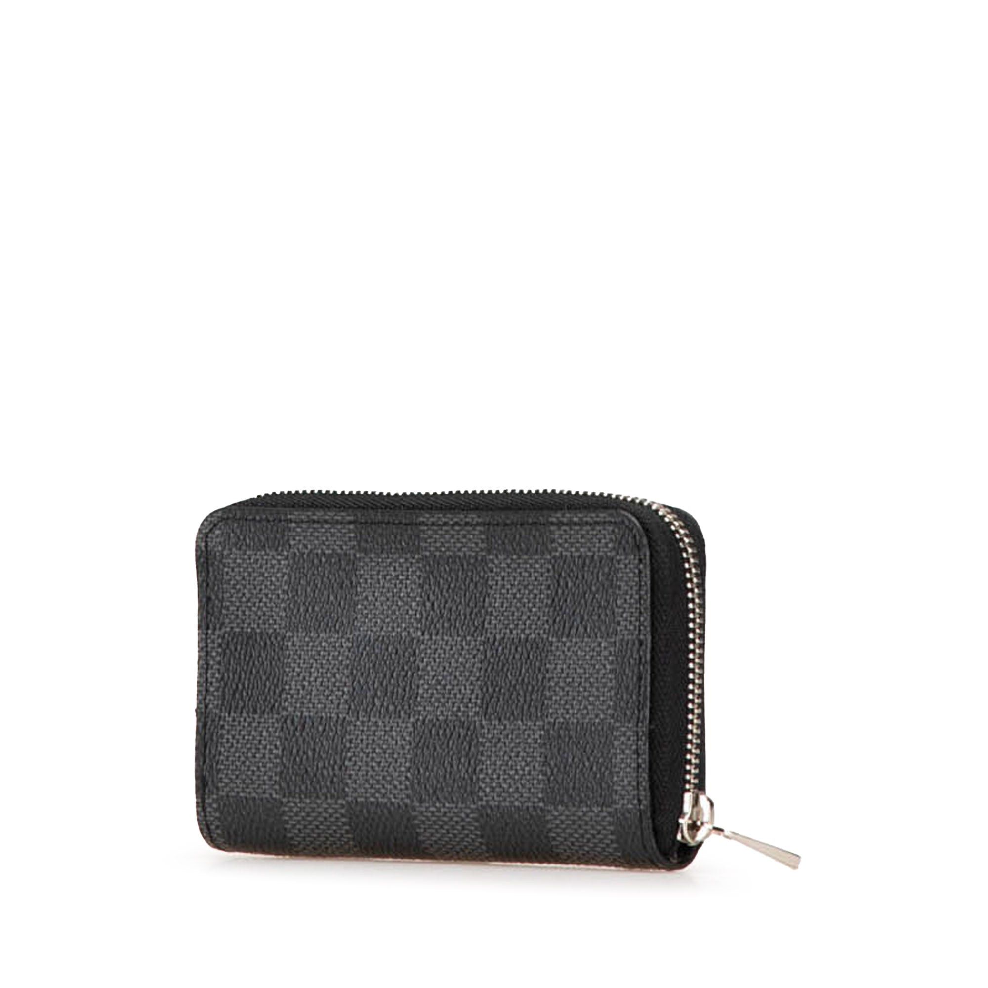 Louis Vuitton Louis Vuitton Damier Graphite Zippy Coin Pouch Black Size ONE SIZE - 2 Thumbnail