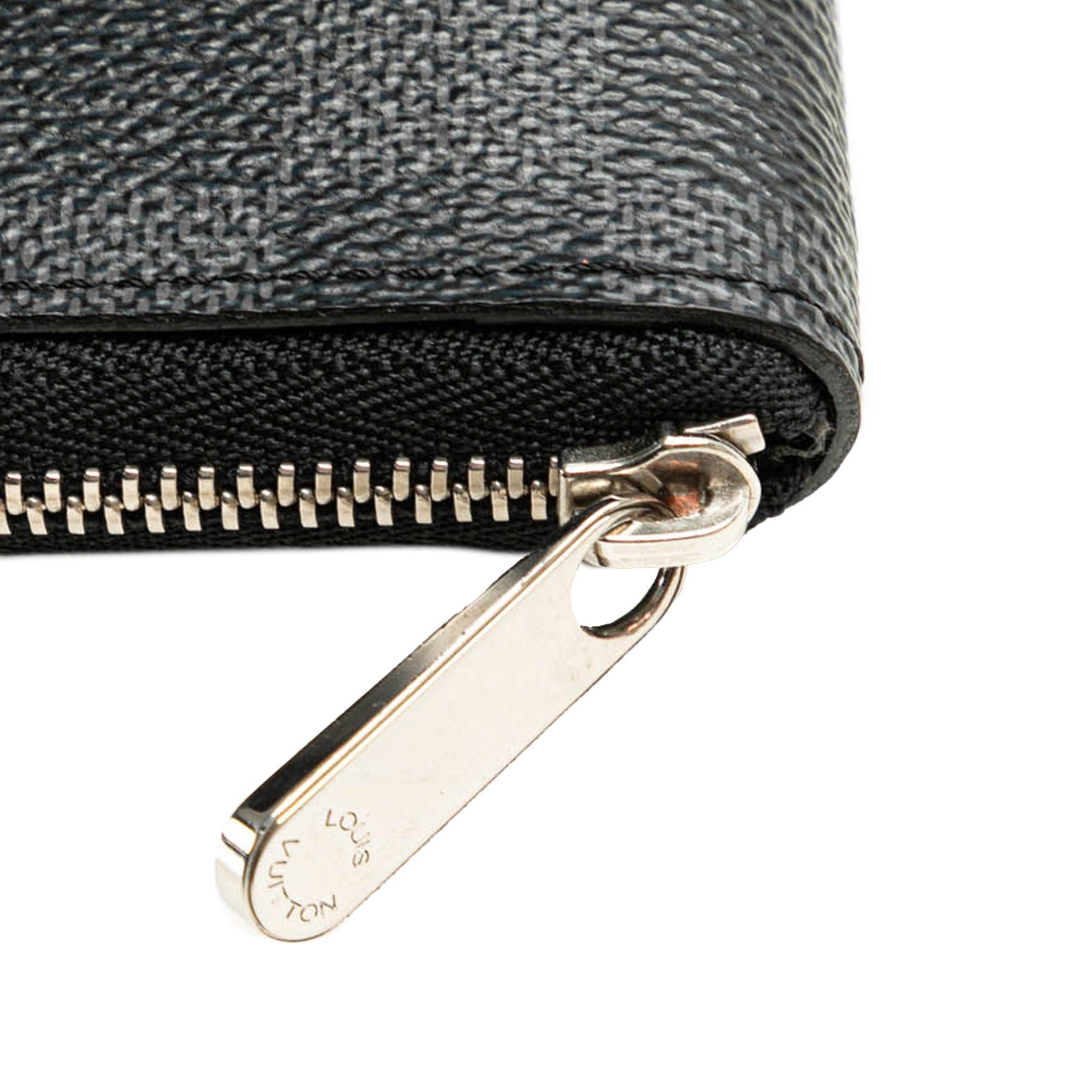 Louis Vuitton Louis Vuitton Damier Graphite Zippy Coin Pouch Black Size ONE SIZE - 7 Thumbnail
