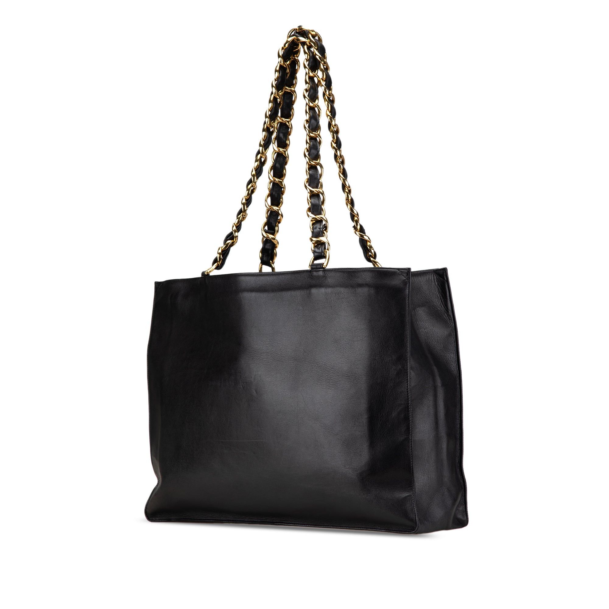 Chanel Chanel CC Lambskin XL Tote Black Size ONE SIZE - 2 Thumbnail