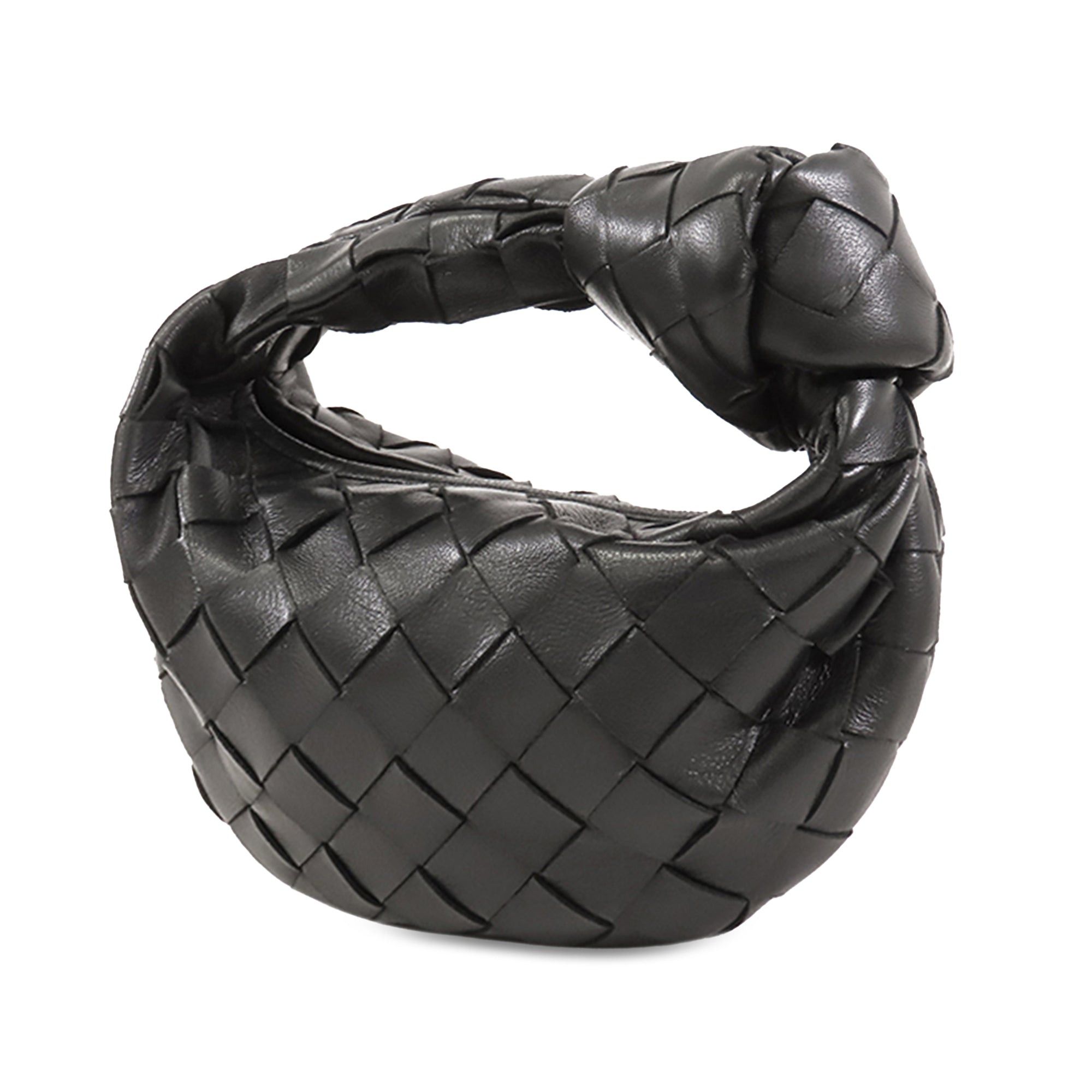 Bottega Veneta Bottega Veneta Candy Nappa Intrecciato Jodie Black Size ONE SIZE - 2 Thumbnail