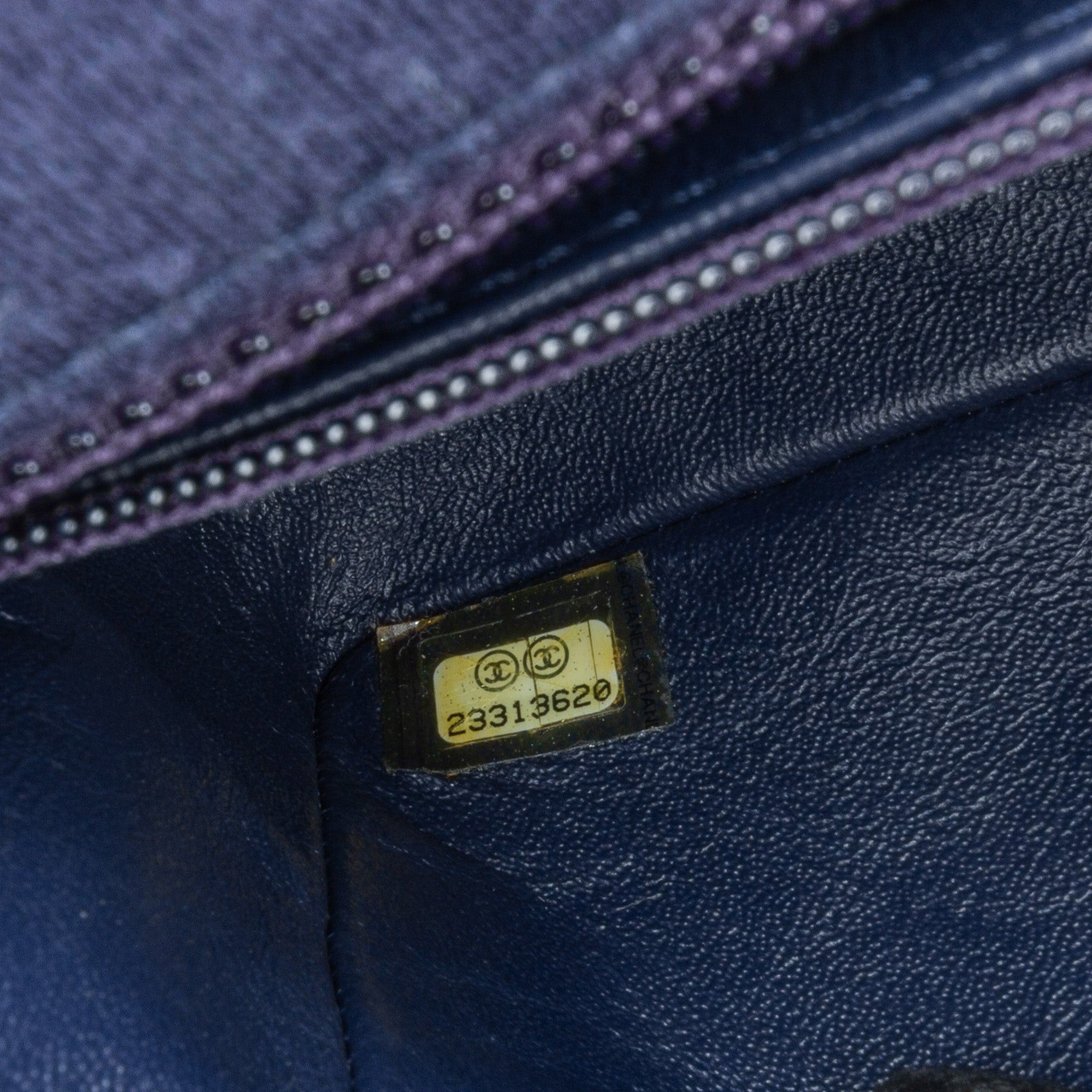 Chanel Chanel Mini Rectangular Classic Jersey Single Flap Blue Size ONE SIZE - 5 Thumbnail