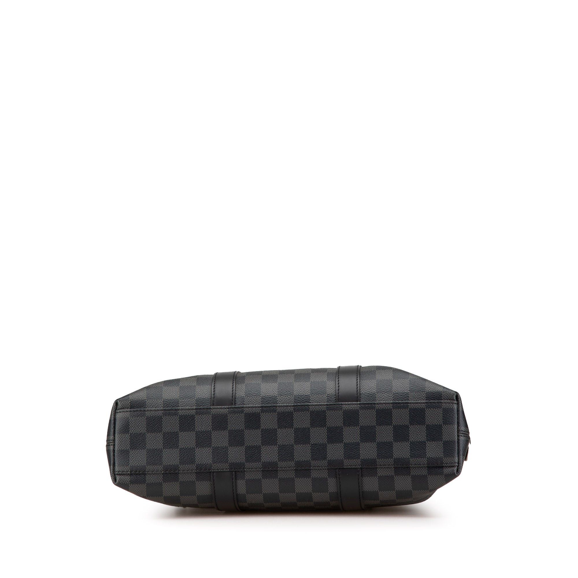 Louis Vuitton Louis Vuitton Damier Graphite Anton Tote Black Size ONE SIZE - 3 Thumbnail