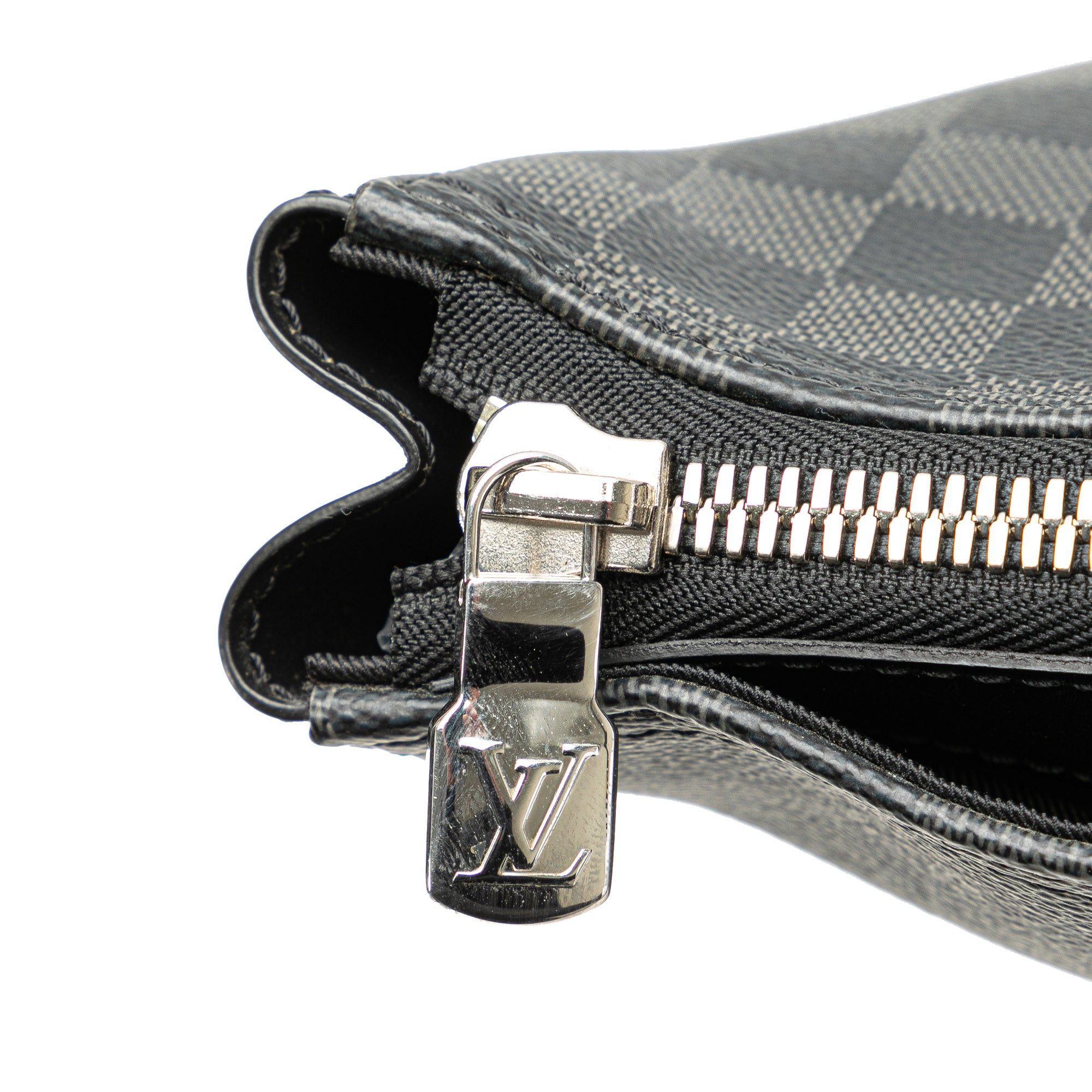 Louis Vuitton Louis Vuitton Damier Graphite Anton Tote Black Size ONE SIZE - 7 Thumbnail