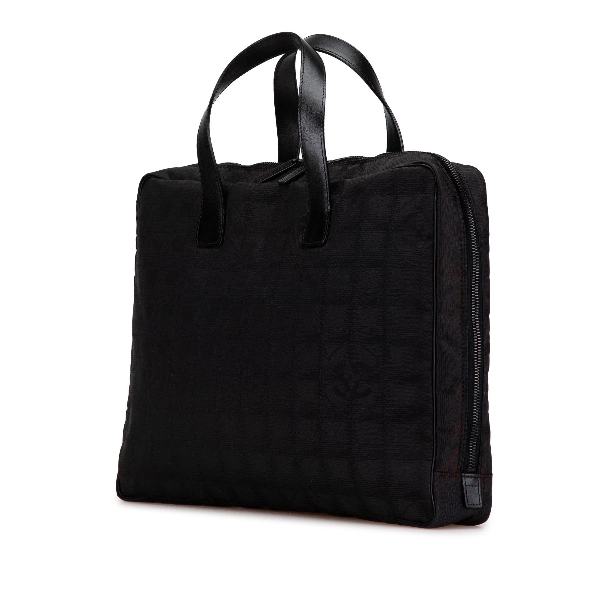 Chanel Chanel New Travel Line Nylon Briefcase Black Size ONE SIZE - 2 Thumbnail