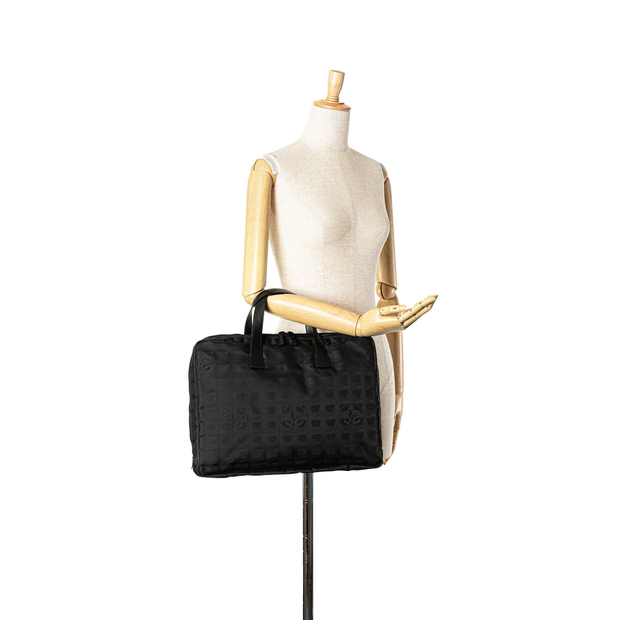 Chanel Chanel New Travel Line Nylon Briefcase Black Size ONE SIZE - 9 Thumbnail