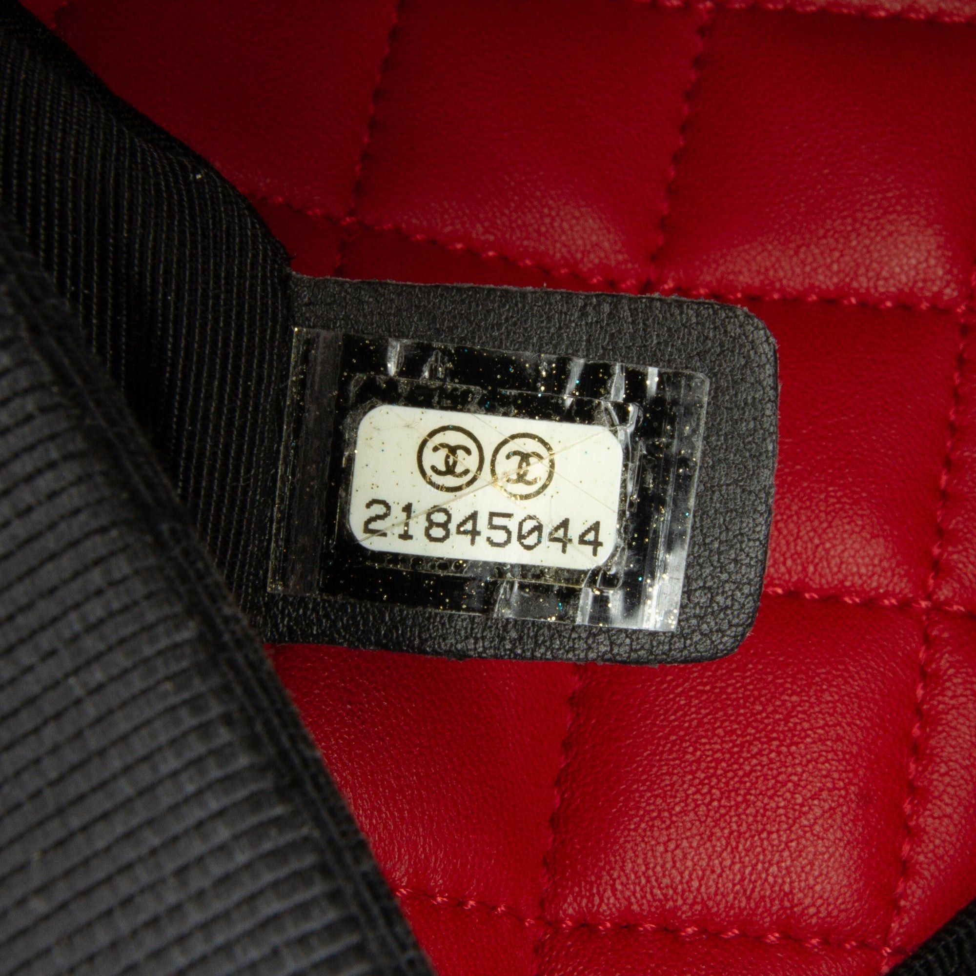 Chanel Chanel CC Grossgrain trim Lambskin Flap Shoulder Bag Red Size ONE SIZE - 10 Thumbnail