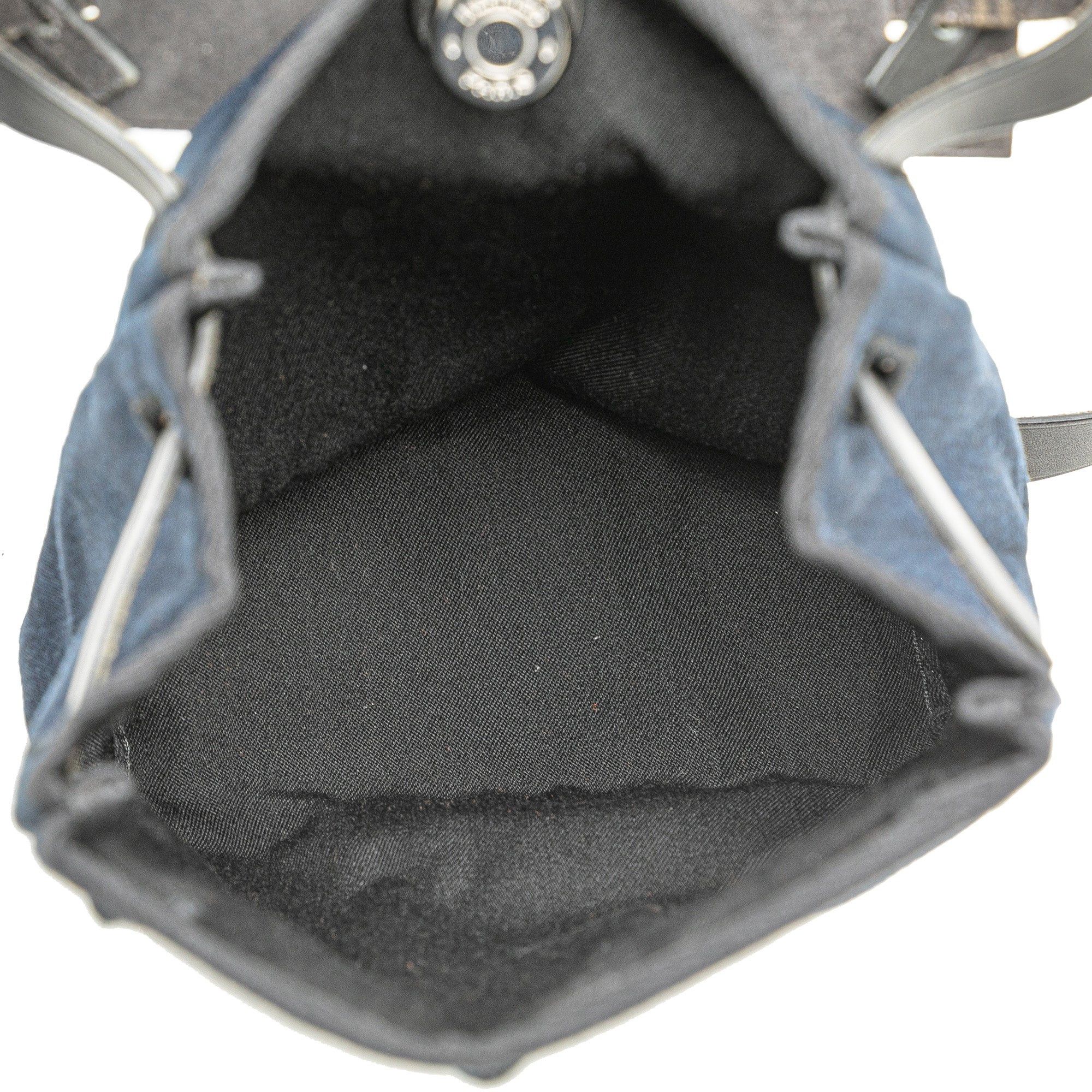 Hermes Hermès Herbag Canvas TPM Blue Size ONE SIZE - 4 Thumbnail