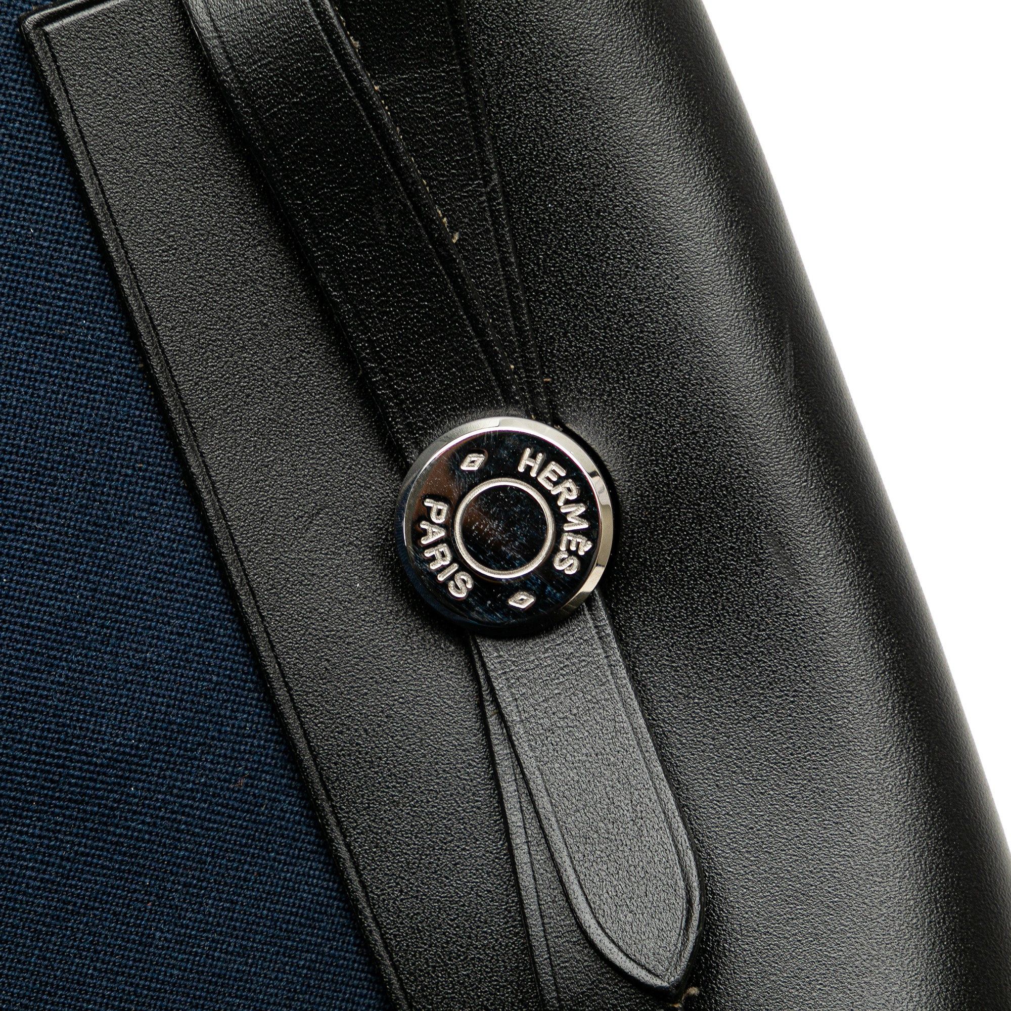 Hermes Hermès Herbag Canvas TPM Blue Size ONE SIZE - 9 Thumbnail