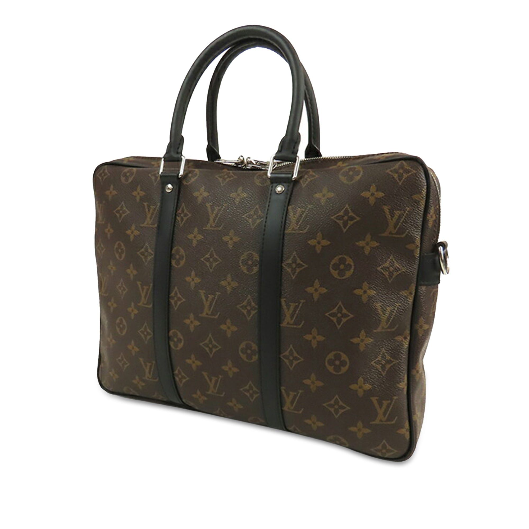 Louis Vuitton Louis Vuitton Monogram Macassar Porte Documents Voyage Brown Size ONE SIZE - 2 Thumbnail
