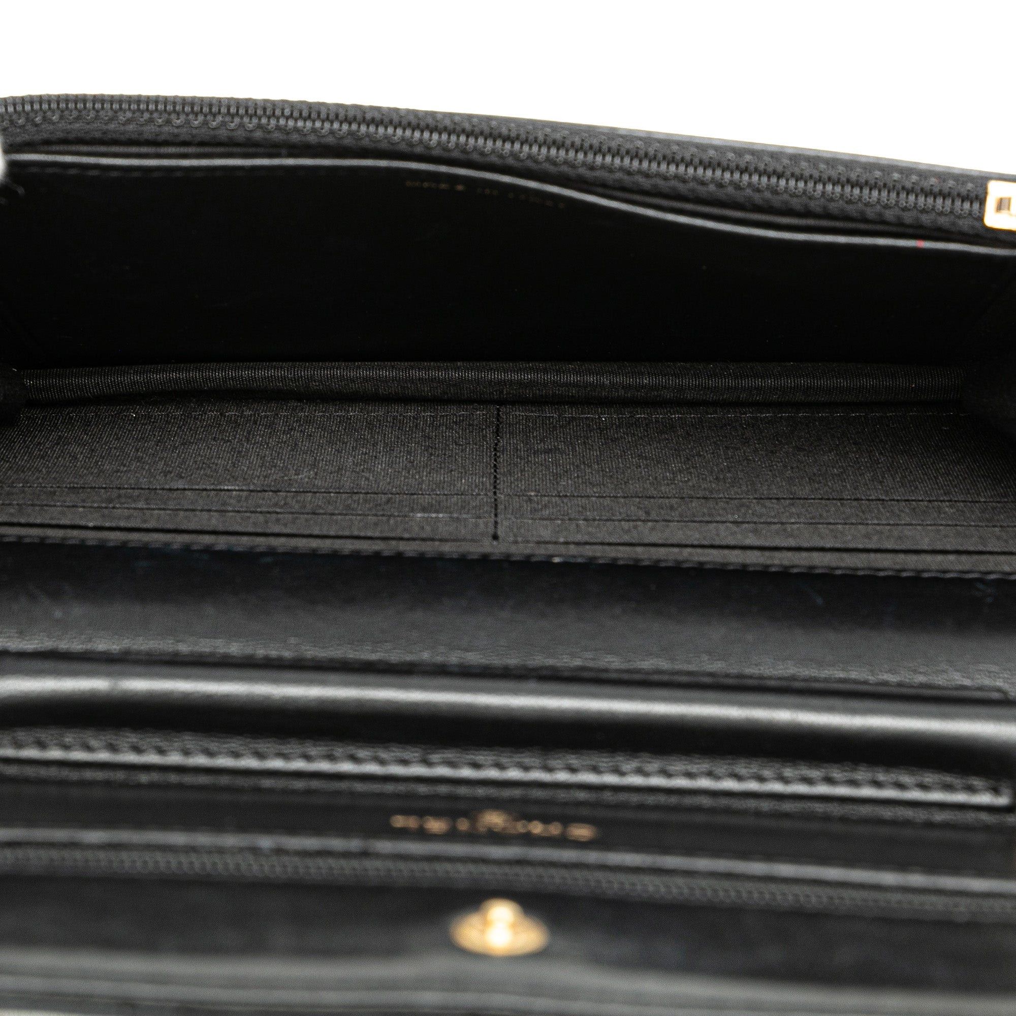 Chanel Chanel Quilted Studded Lambskin 18K Lucky Charms Wallet On Chain Black Size ONE SIZE - 4 Thumbnail