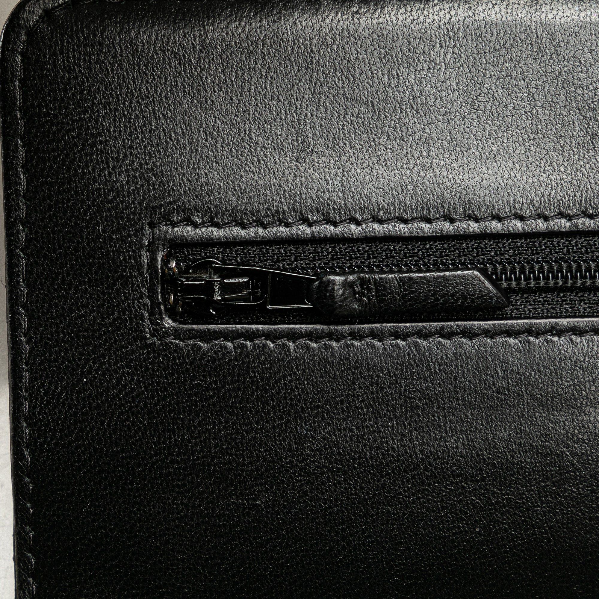Chanel Chanel Quilted Studded Lambskin 18K Lucky Charms Wallet On Chain Black Size ONE SIZE - 9 Thumbnail