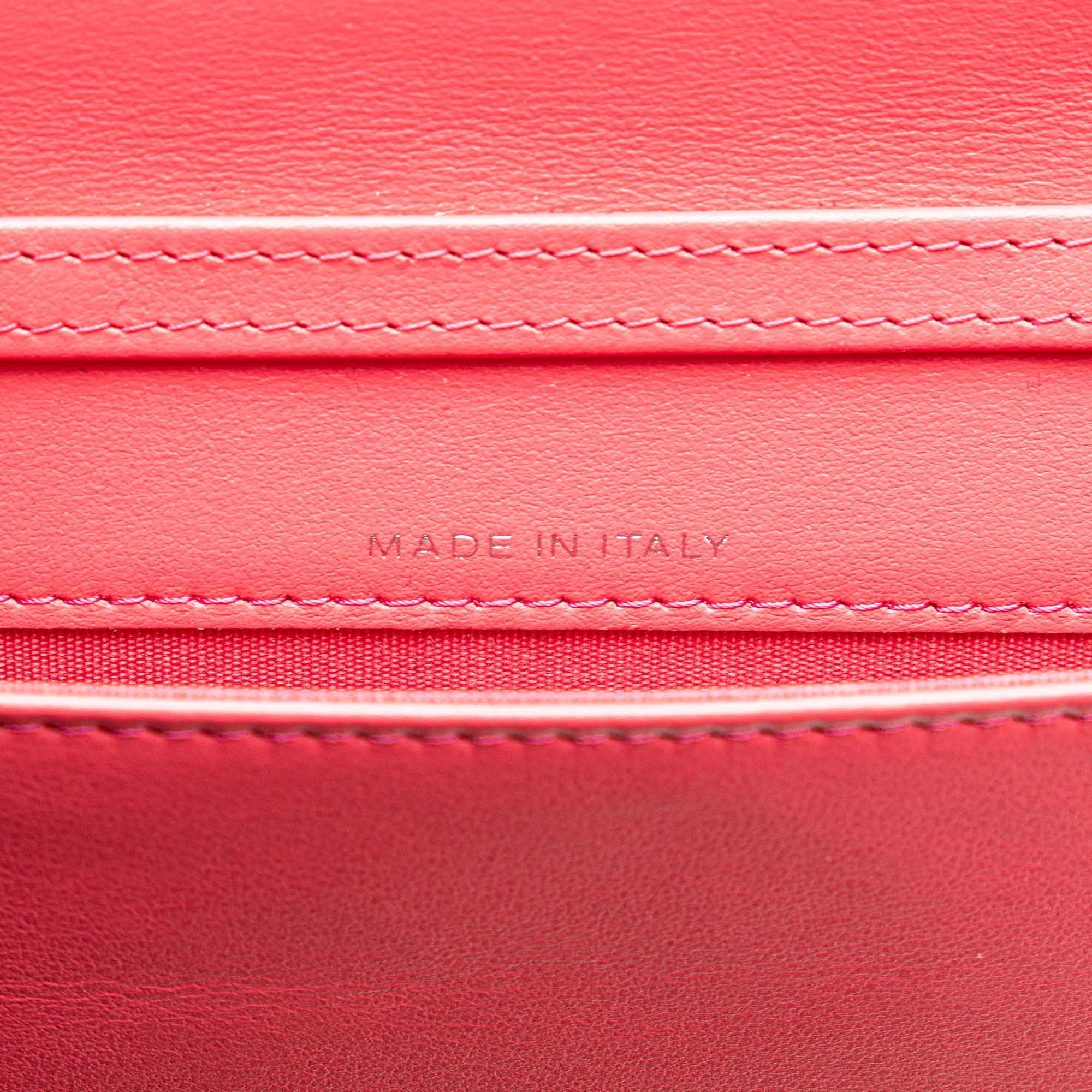 Chanel Chanel Camellia Caviar CC Wallet On Chain Pink Size ONE SIZE - 6 Thumbnail