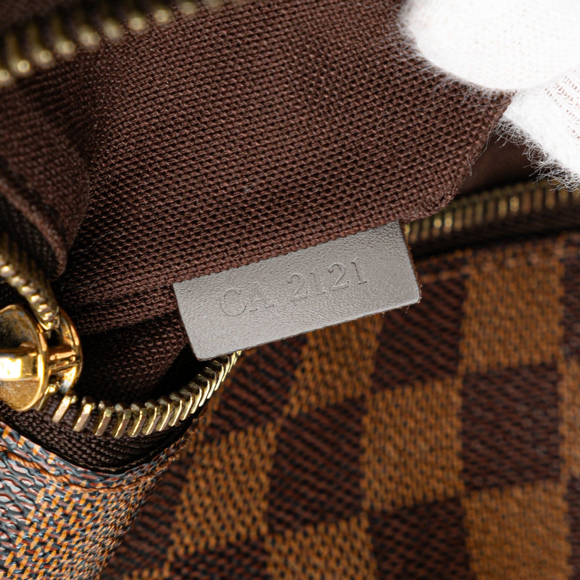 Louis Vuitton Louis Vuitton Damier Ebene Brooklyn MM Brown Size ONE SIZE - 6 Thumbnail