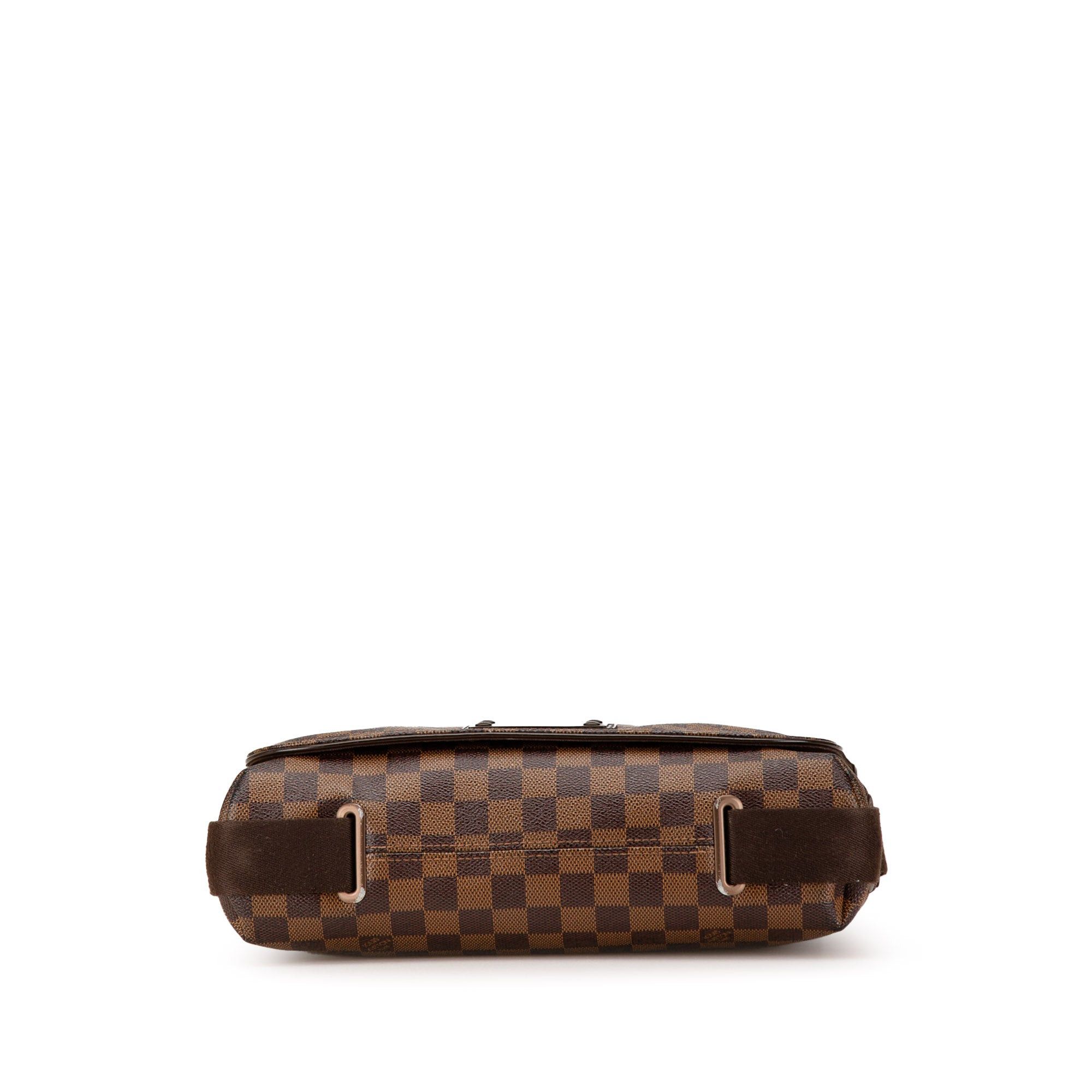 Louis Vuitton Louis Vuitton Damier Ebene Brooklyn MM Brown Size ONE SIZE - 3 Thumbnail