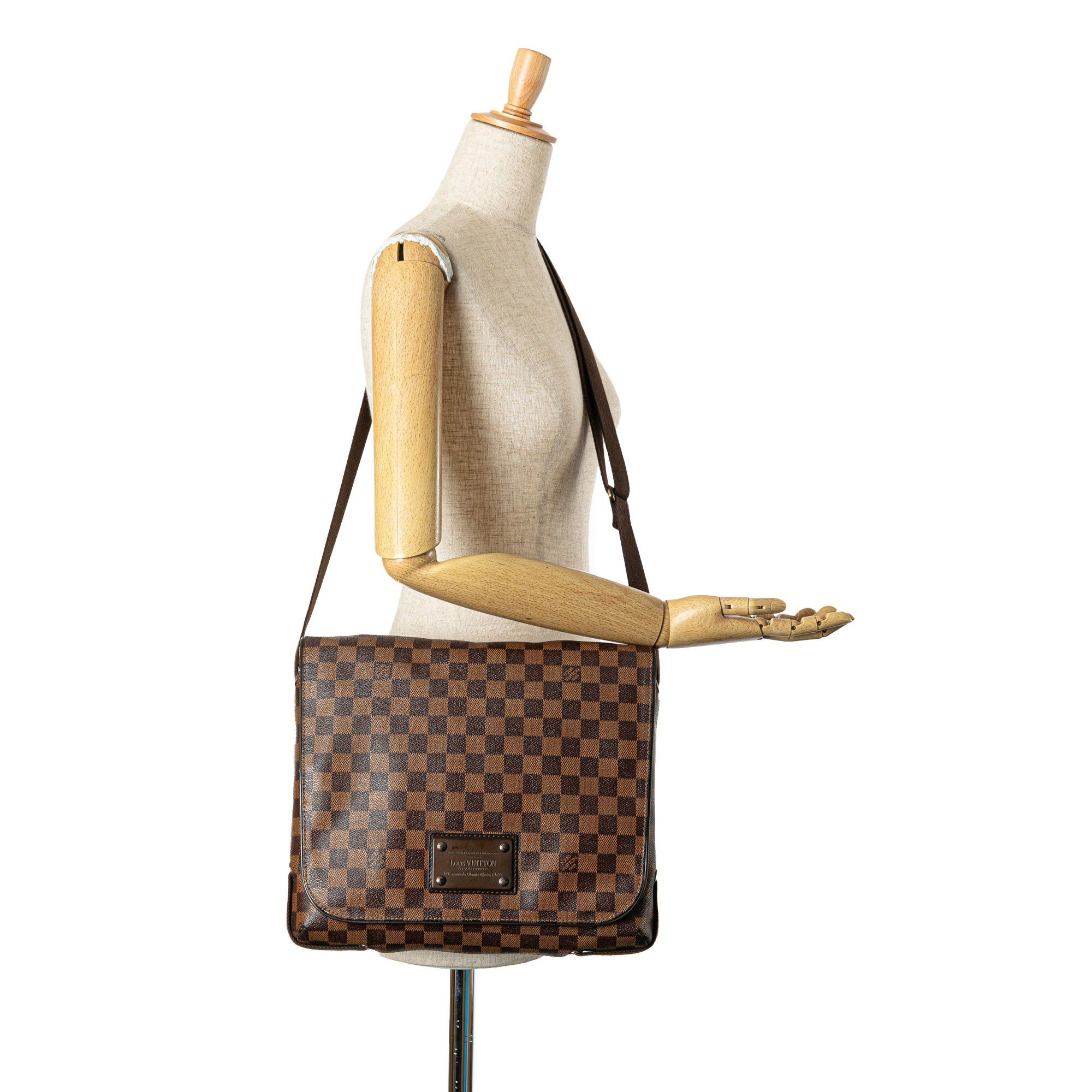 Louis Vuitton Louis Vuitton Damier Ebene Brooklyn MM Brown Size ONE SIZE - 9 Thumbnail