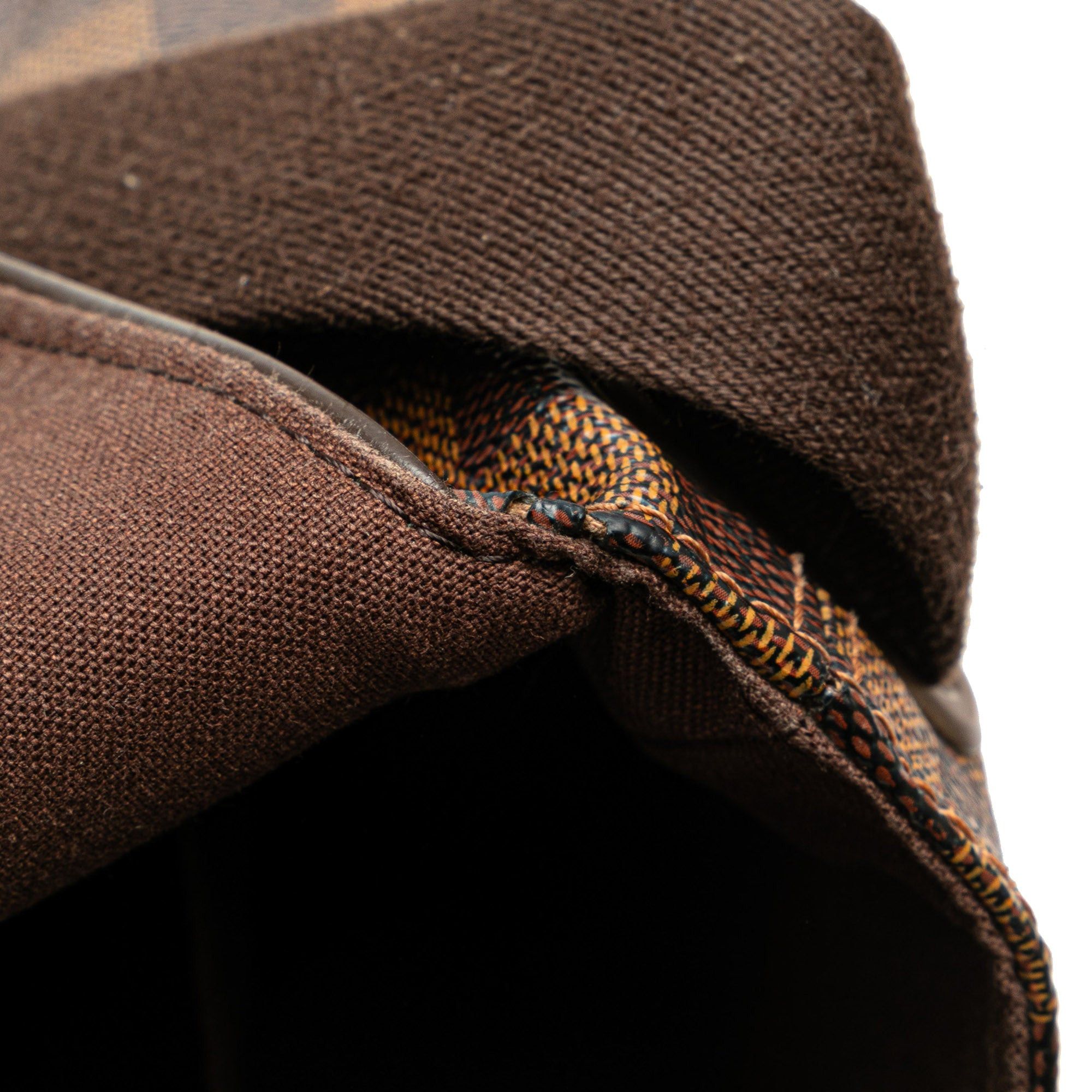 Louis Vuitton Louis Vuitton Damier Ebene Brooklyn MM Brown Size ONE SIZE - 8 Thumbnail