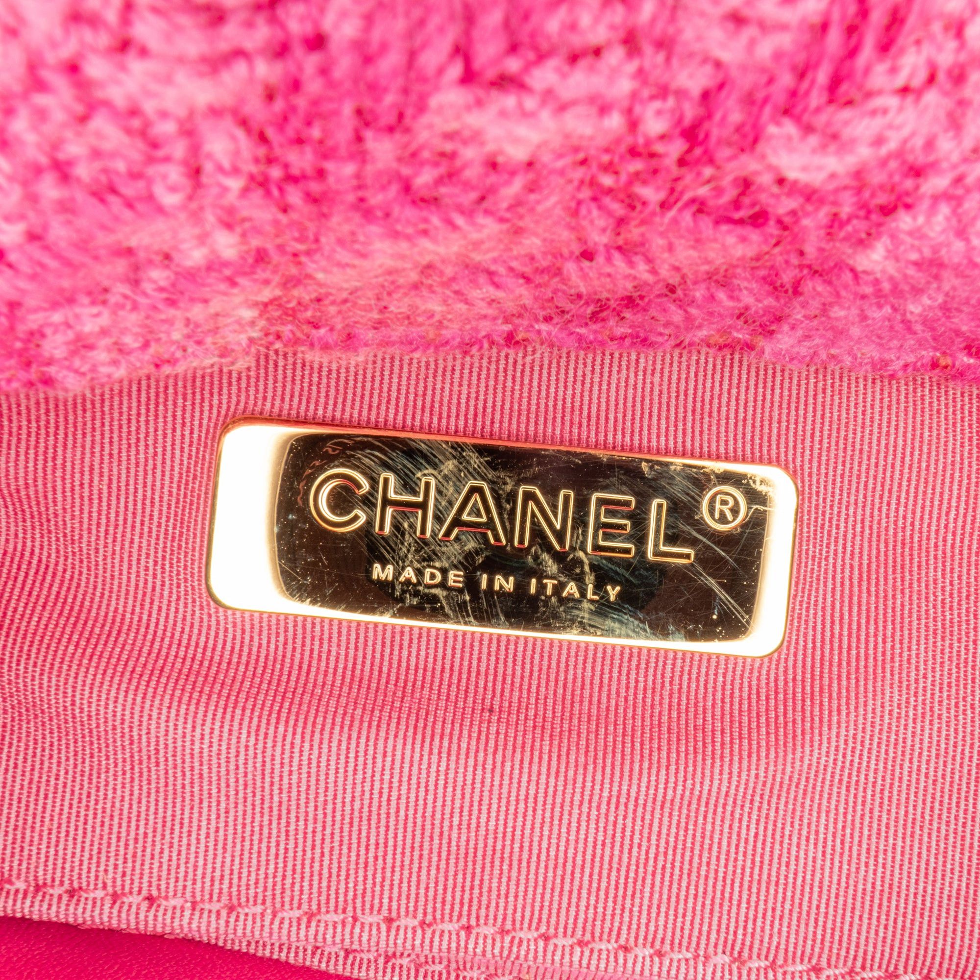 Chanel Chanel Tweed 19 Belt Bag Pink Size ONE SIZE - 5 Thumbnail