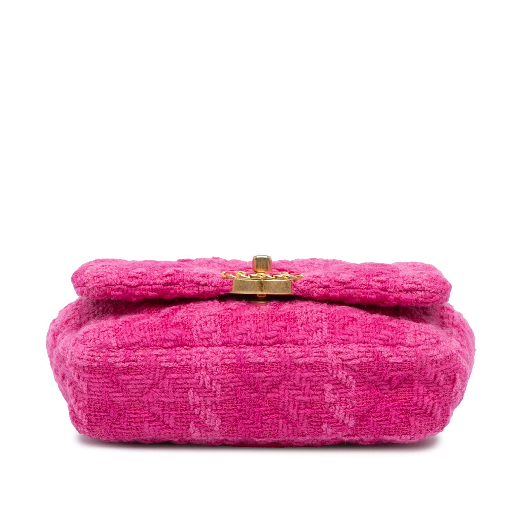 Chanel Chanel Tweed 19 Belt Bag Pink Size ONE SIZE - 3 Thumbnail