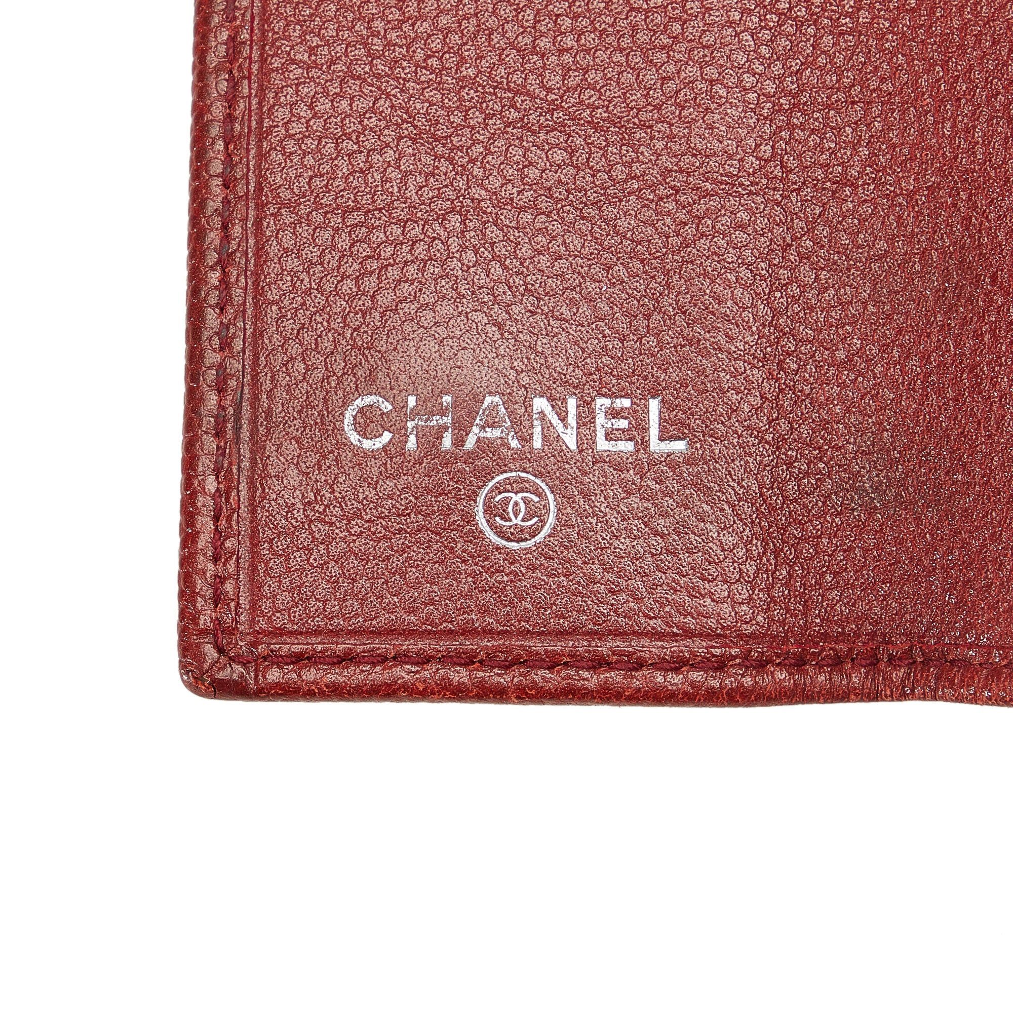 Chanel Chanel CC Caviar Leather Key Holder Red Size ONE SIZE - 6 Thumbnail