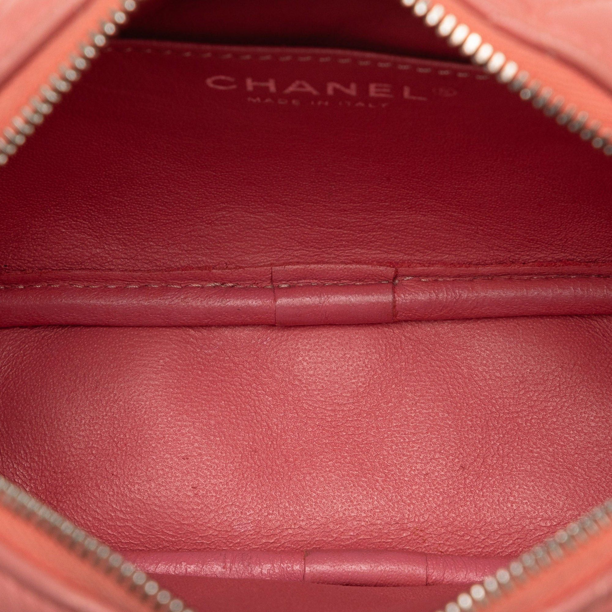 Chanel Chanel Mini Lambskin Camera Case Pink Size ONE SIZE - 5 Thumbnail