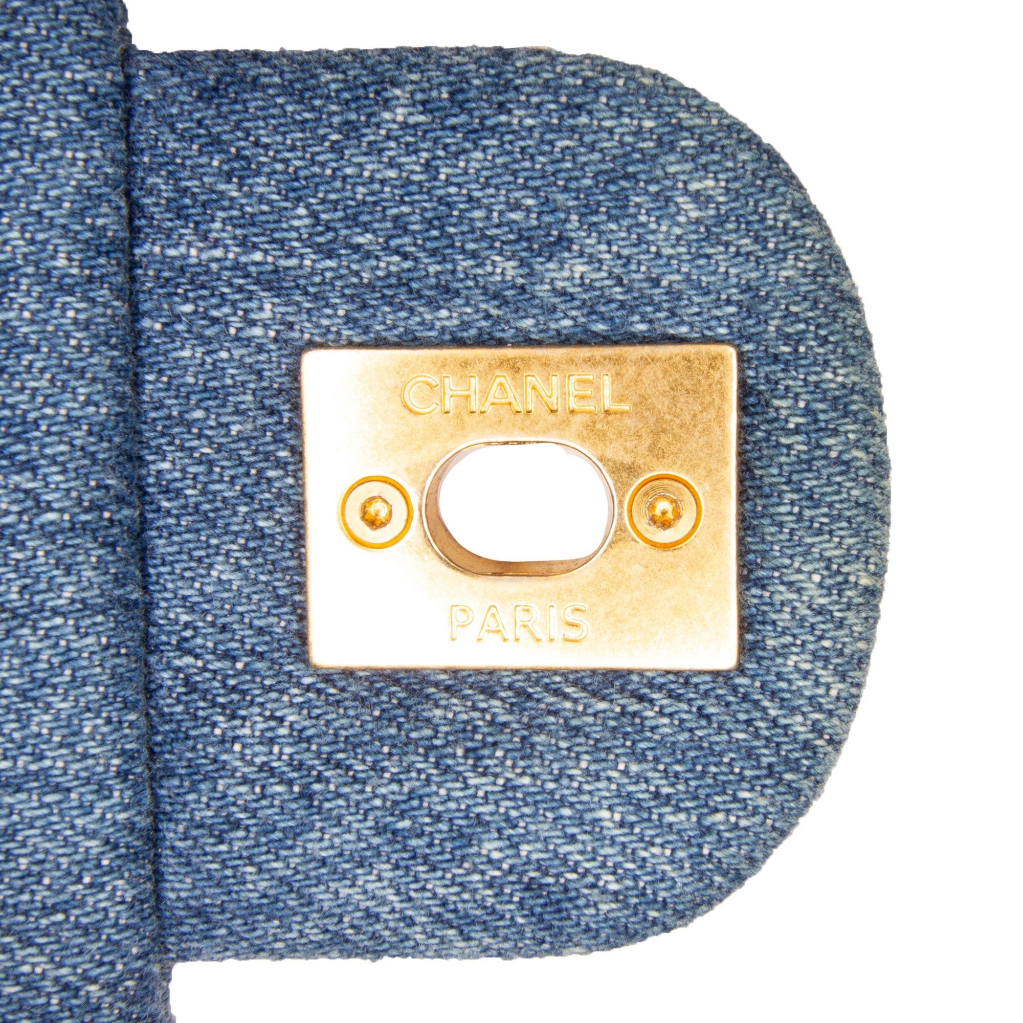 Chanel Chanel Mini Rectangular Denim Mood Flap Blue Size ONE SIZE - 10 Thumbnail